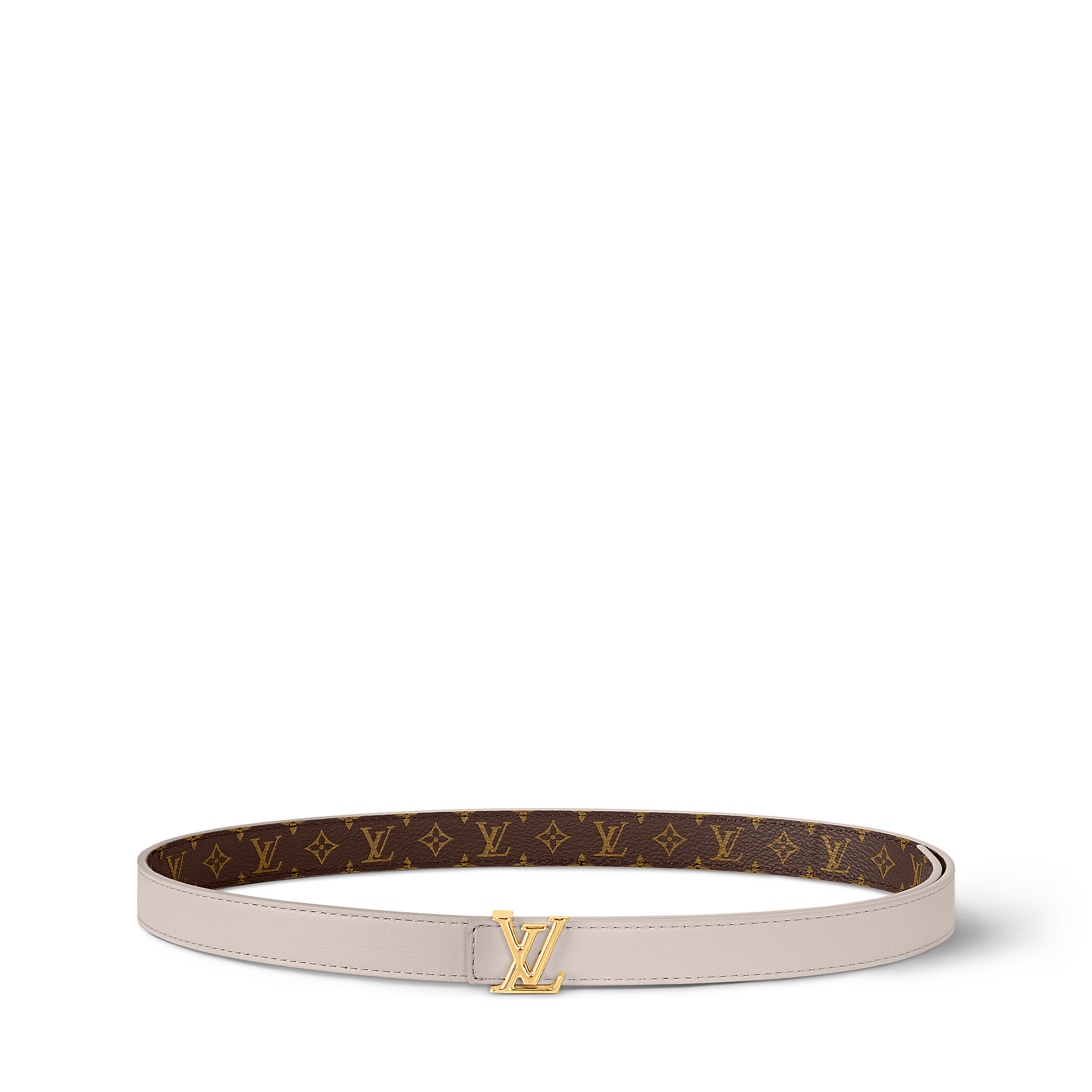 LV Iconic 20毫米雙面皮帶 Monogram 帆布 in 女士