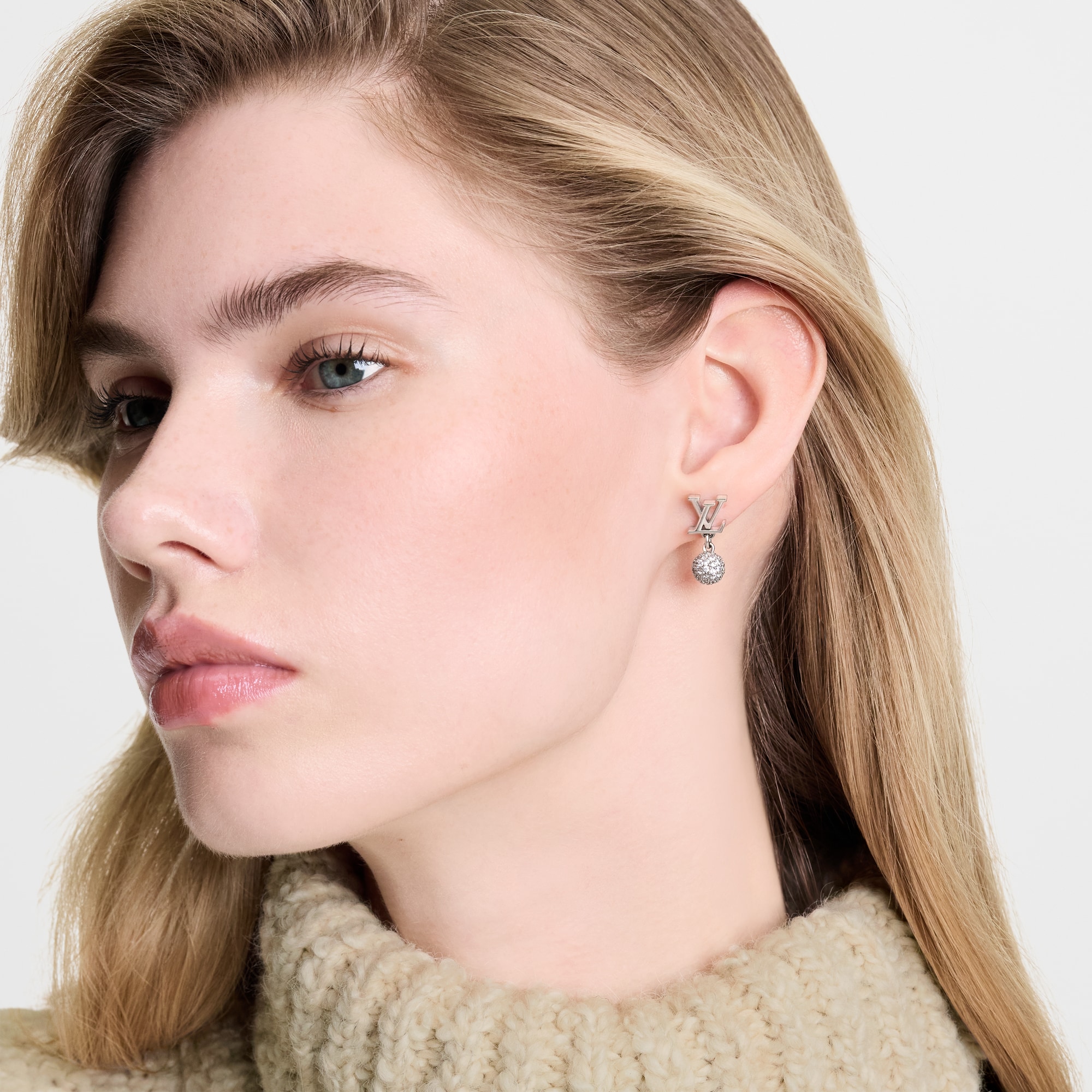 LV Iconic Louisa Strass 耳環 . in 女士