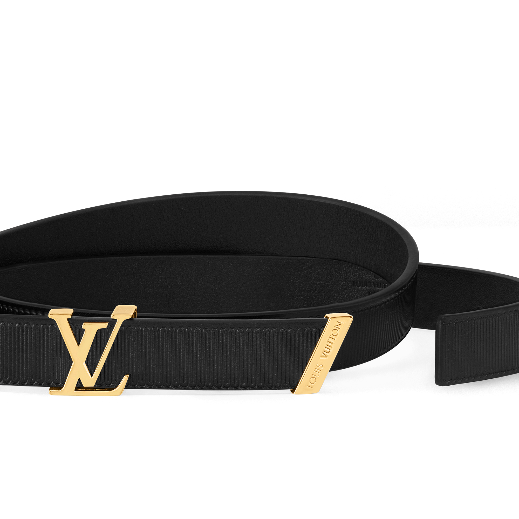 LV Initiales 20毫米皮帶 其他皮革 in 女士