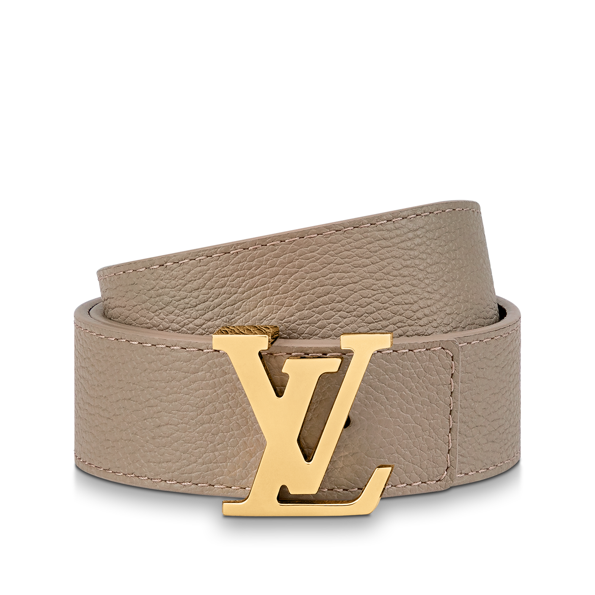 LV Initiales 30毫米雙面皮帶 Monogram 帆布 in 女士