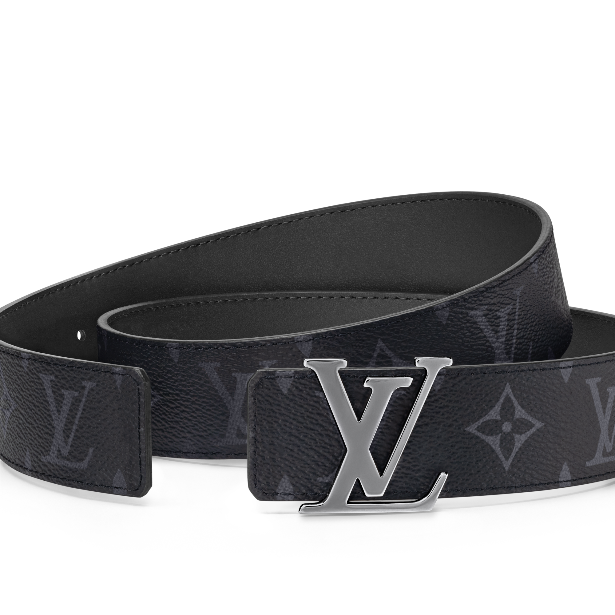 LV Initiales 35毫米雙面皮帶  in 男士