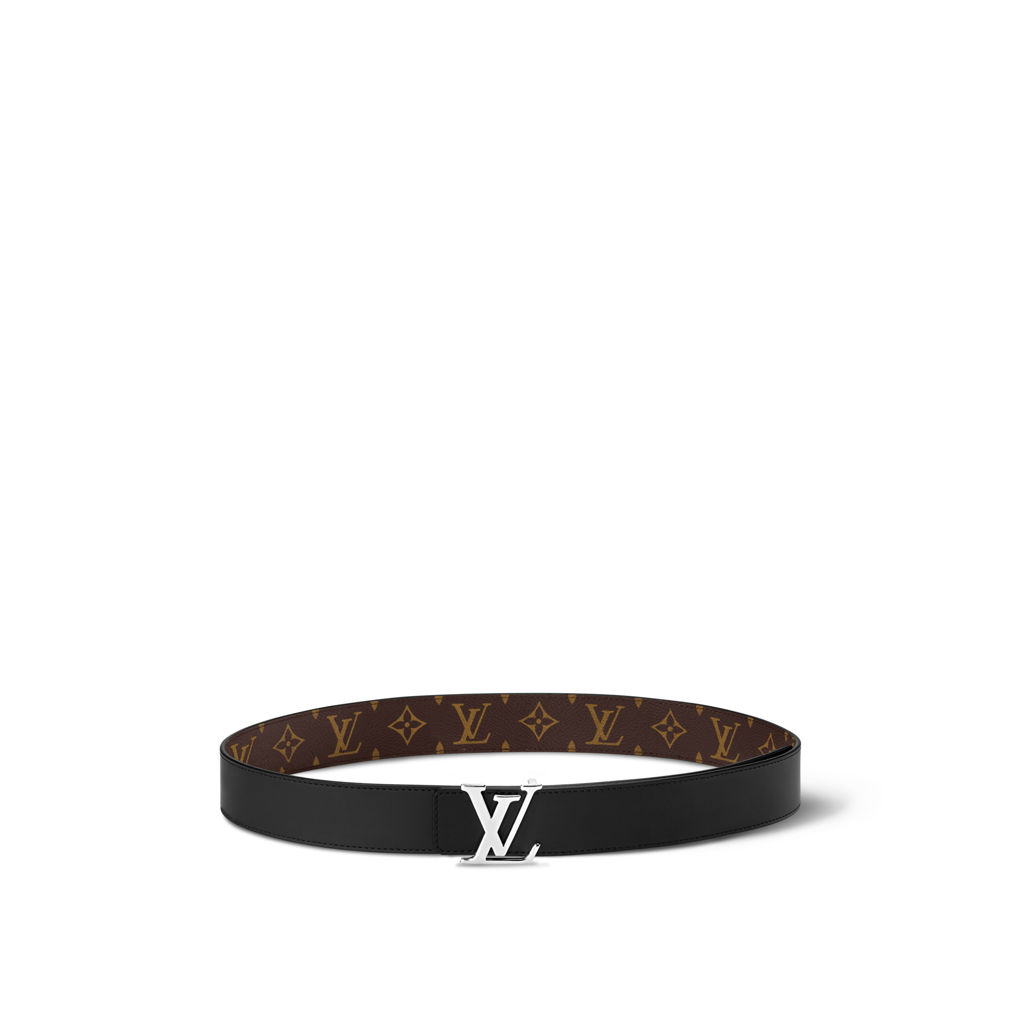 LV Initiales 35毫米雙面皮帶  in 男士
