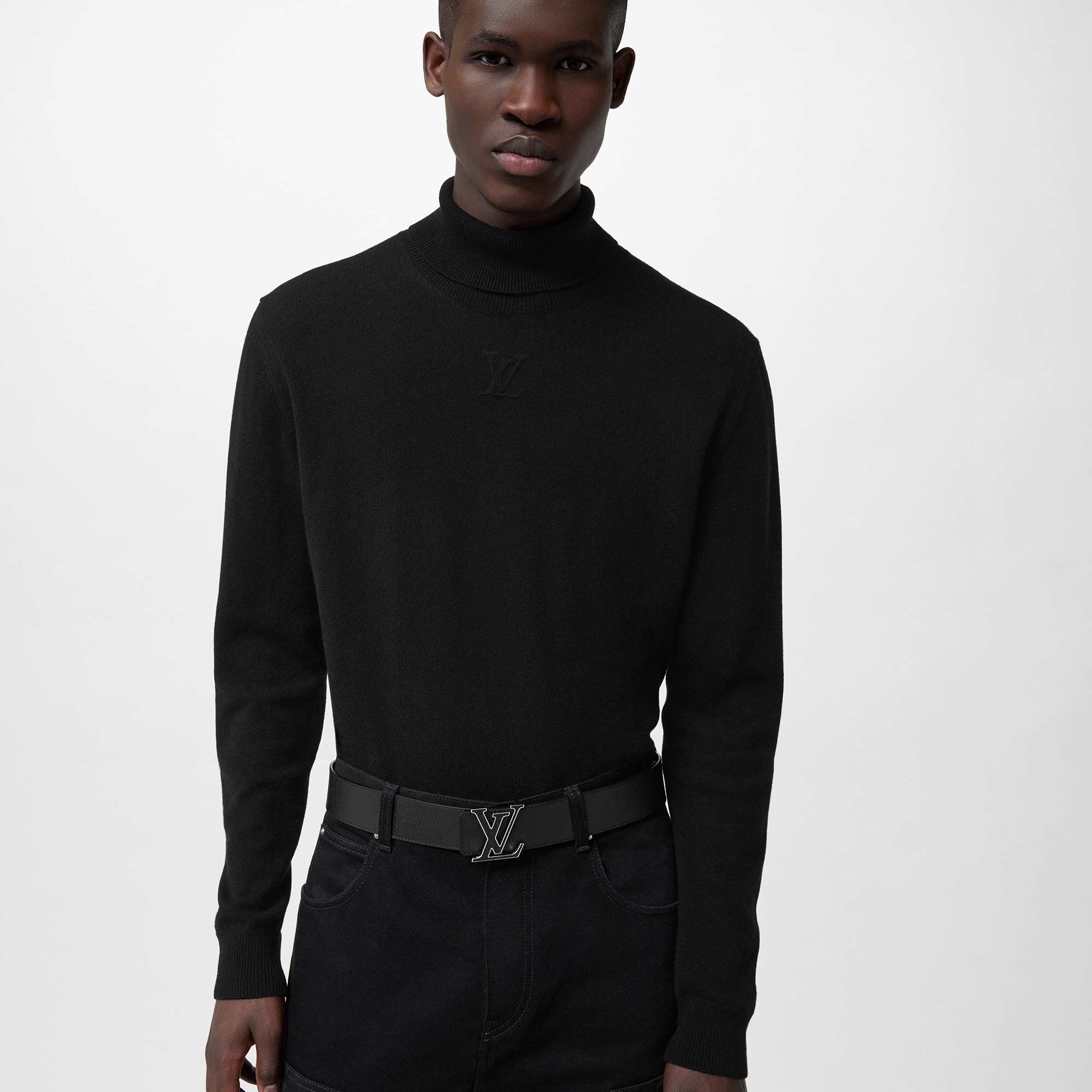 LV Initiales 40毫米雙面皮帶 Taigarama in 男士