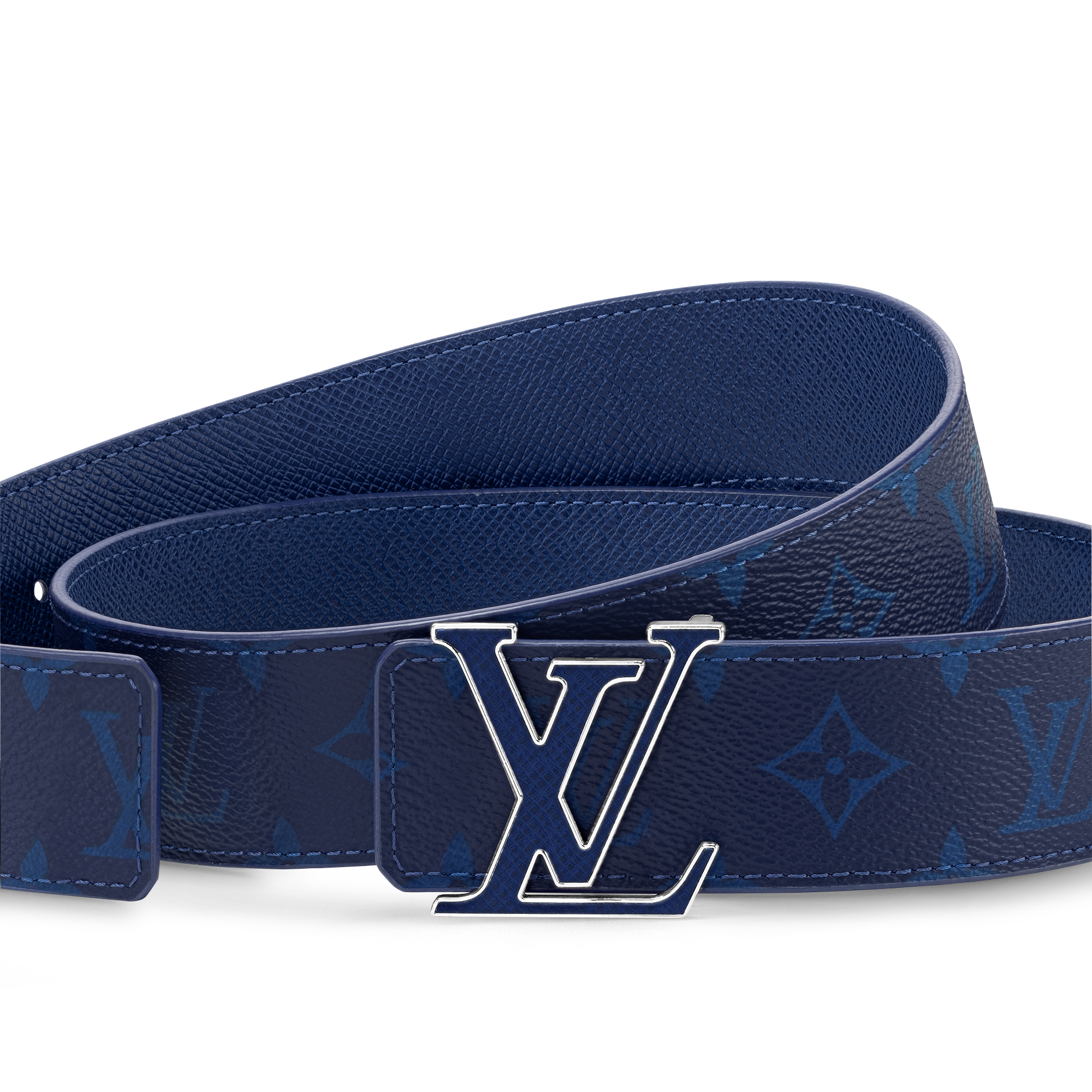 LV Initiales 40毫米雙面皮帶 Taigarama in 男士