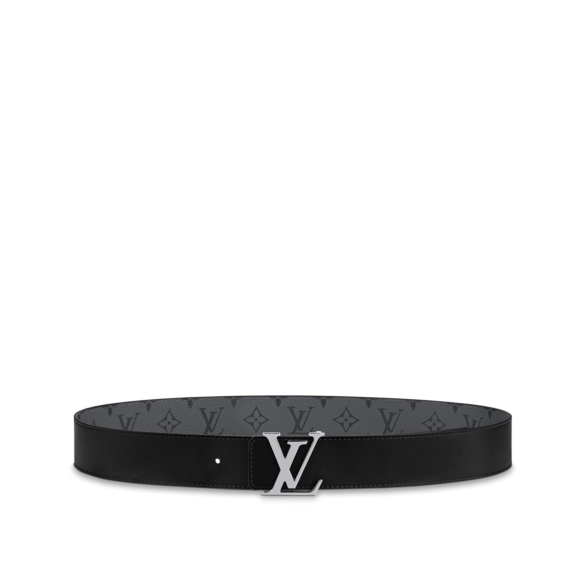 LV Initials 40毫米雙面皮帶 G66 in 男士