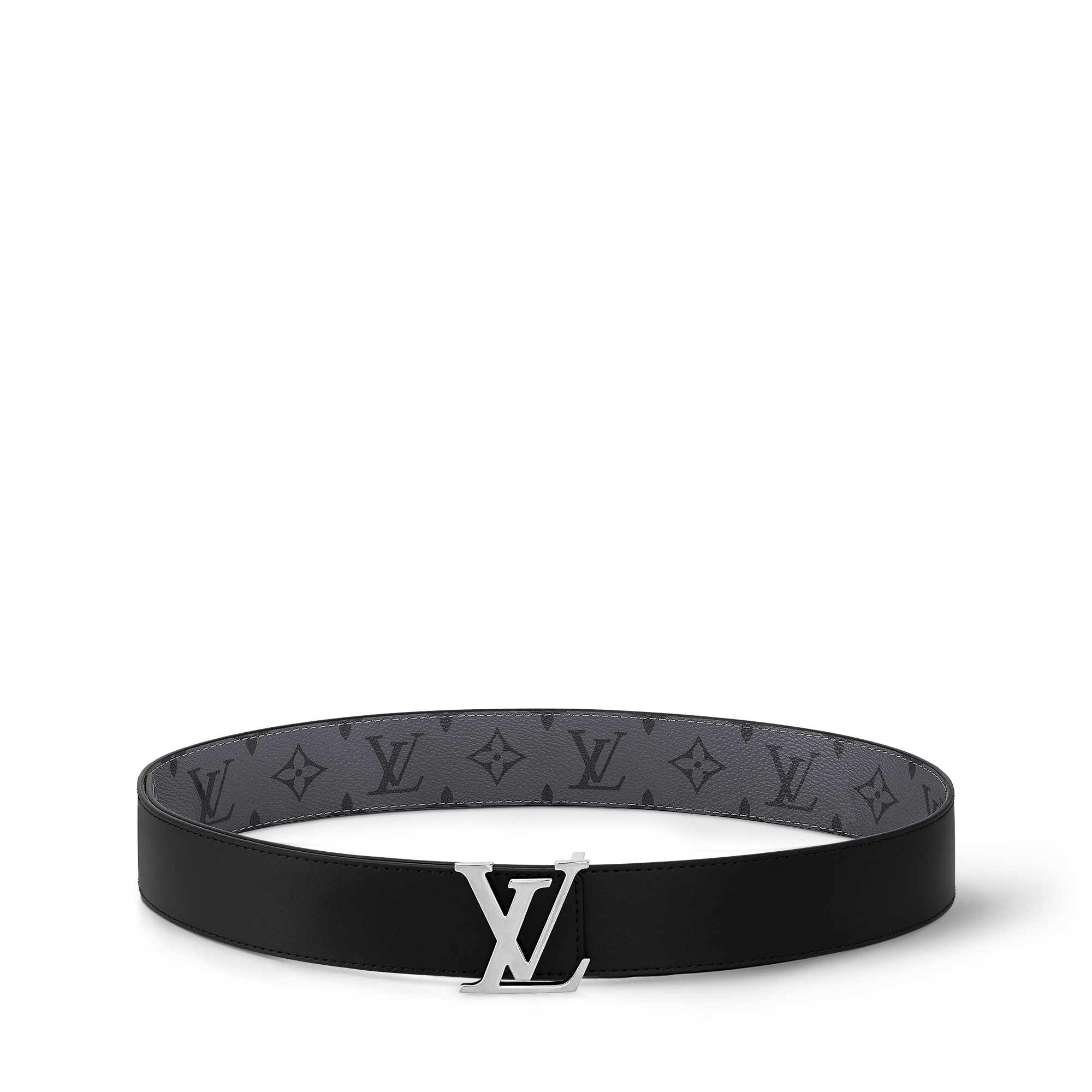 LV Initials 40毫米雙面皮帶 G66 in 男士