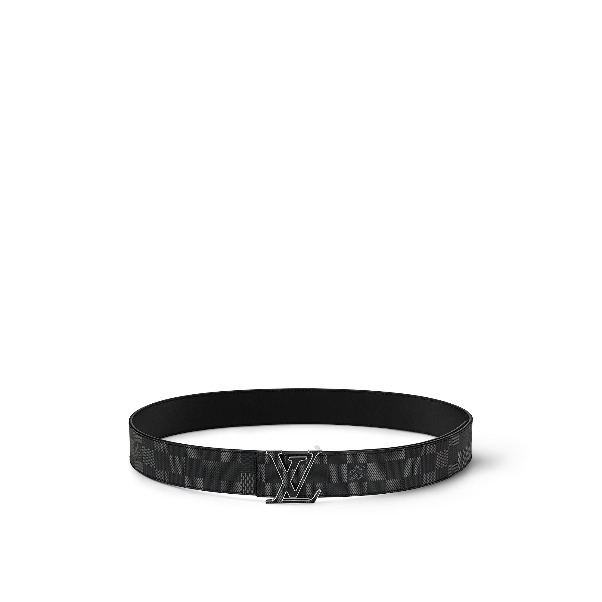 LV Initiales 40毫米雙面皮帶 Damier Infini 皮革 in 男士
