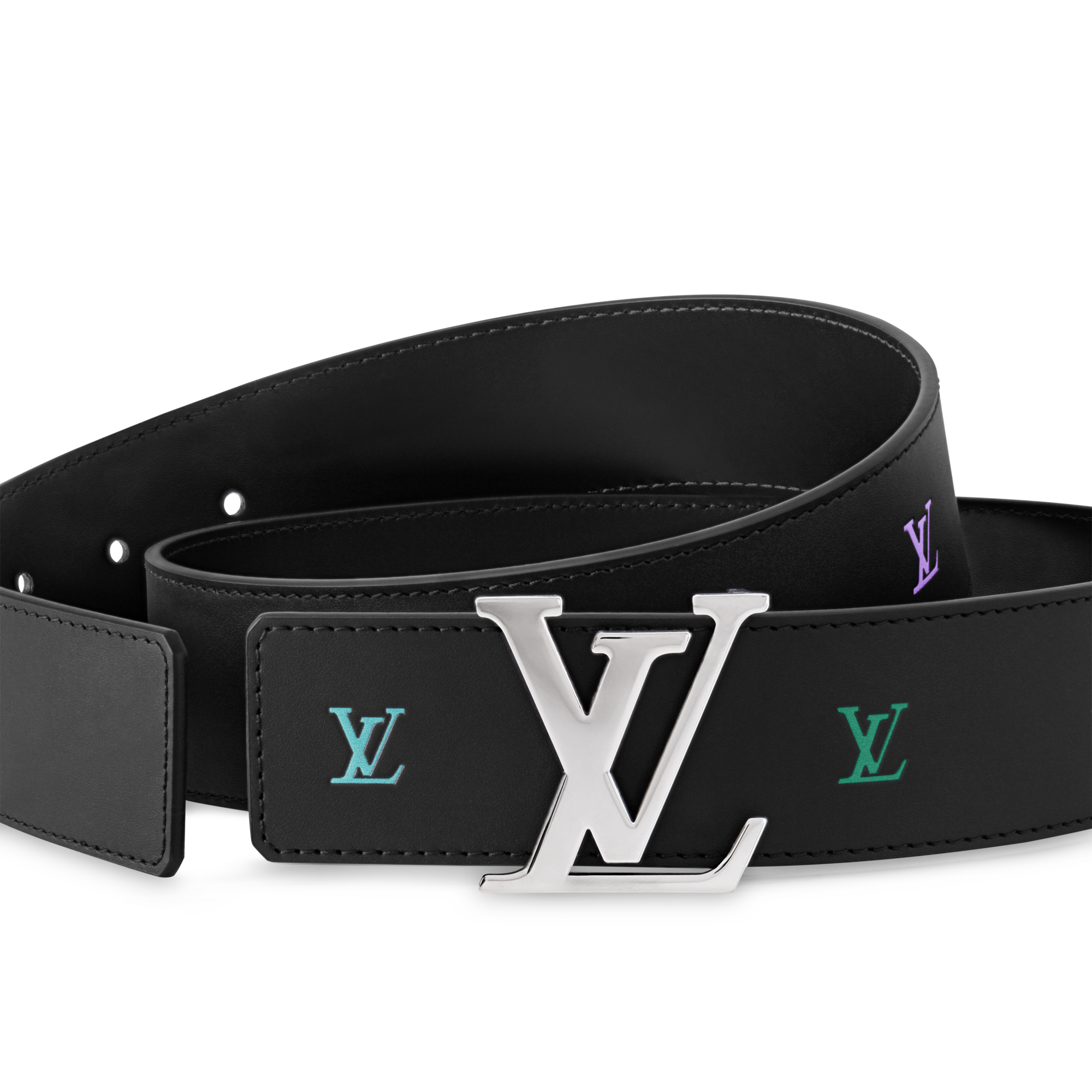 LV Initiales 40毫米雙面皮帶  in 男士