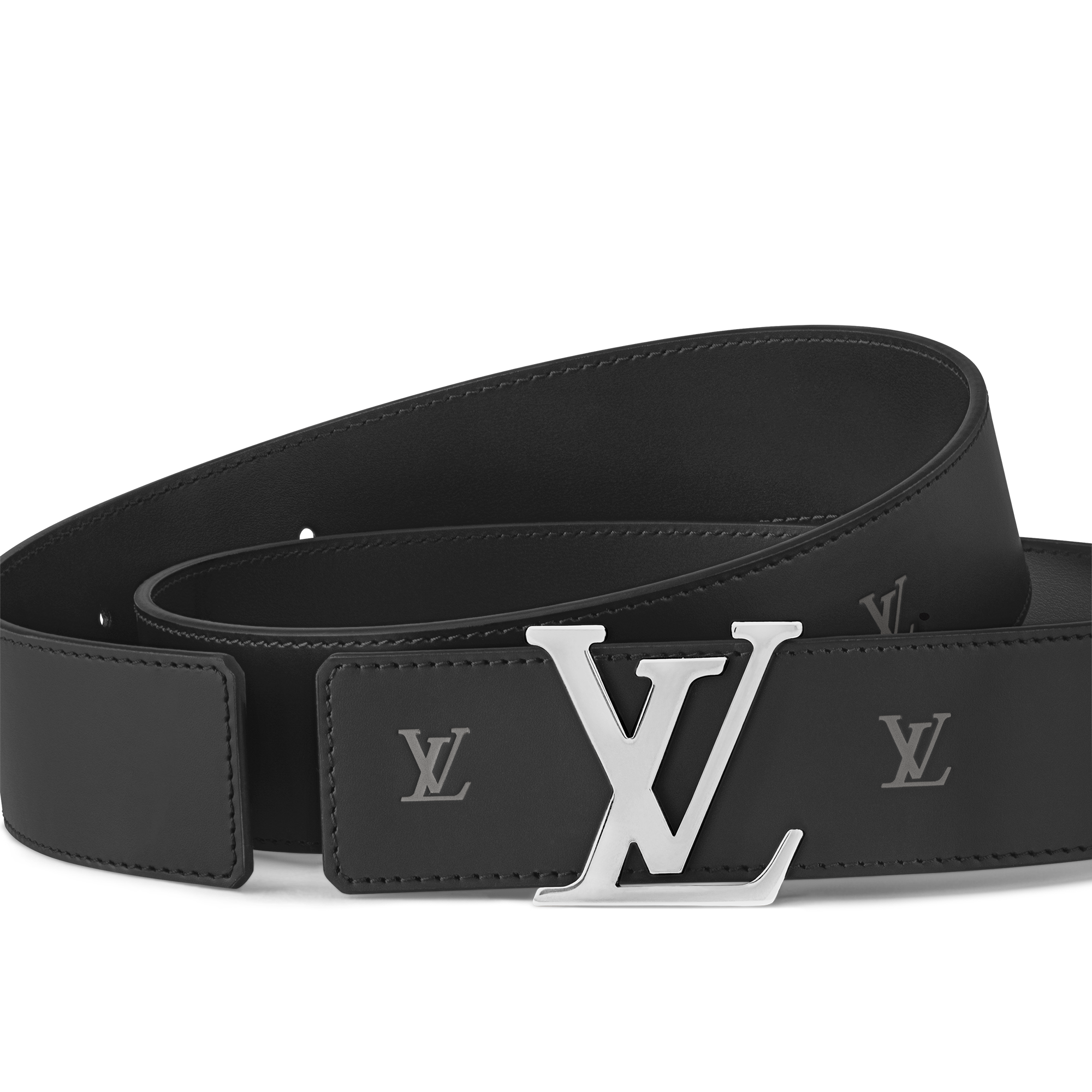 LV Initiales Blason 40 毫米雙面皮帶  in 男士