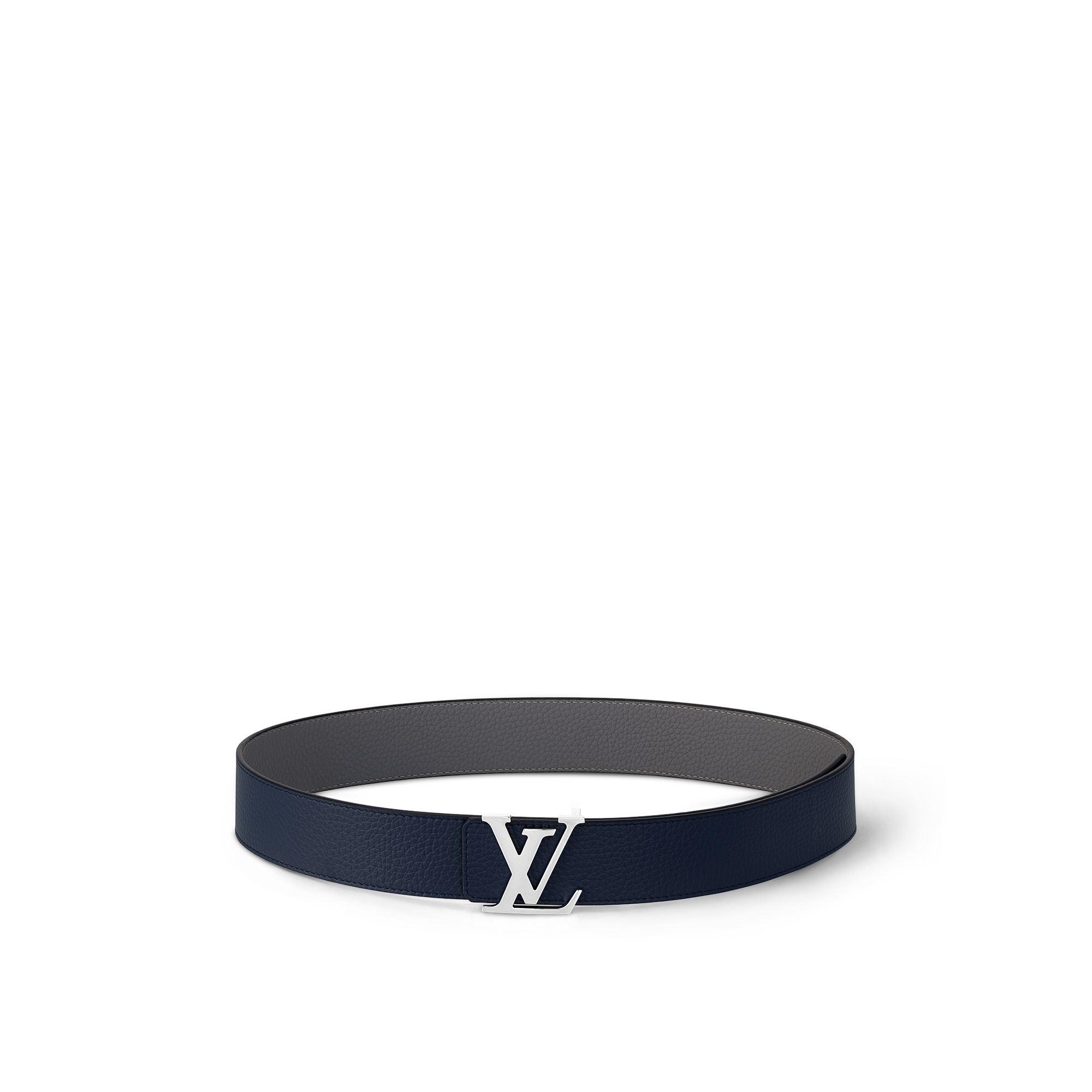 LV Initiales Taurillon 40毫米雙面皮帶 Taurillon 皮革 in 男士