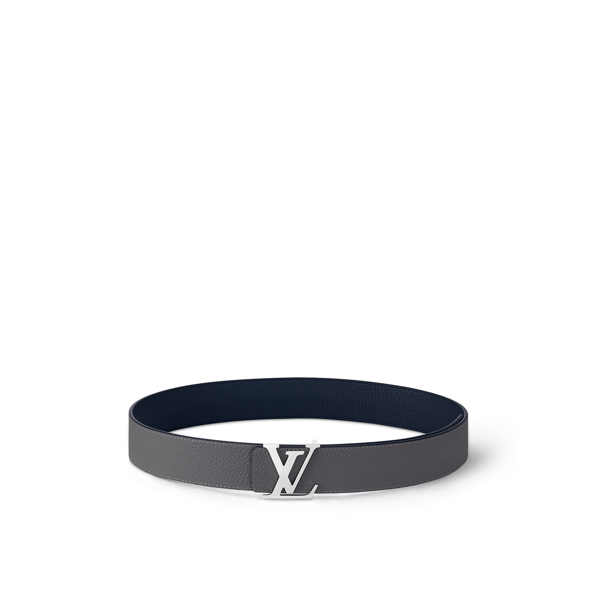 LV Initiales Taurillon 40毫米雙面皮帶 Taurillon 皮革 in 男士