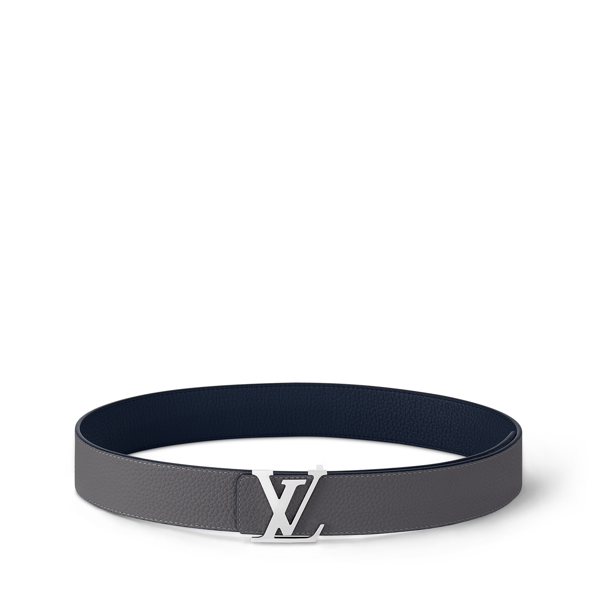 LV Initiales Taurillon 40毫米雙面皮帶 Taurillon 皮革 in 男士