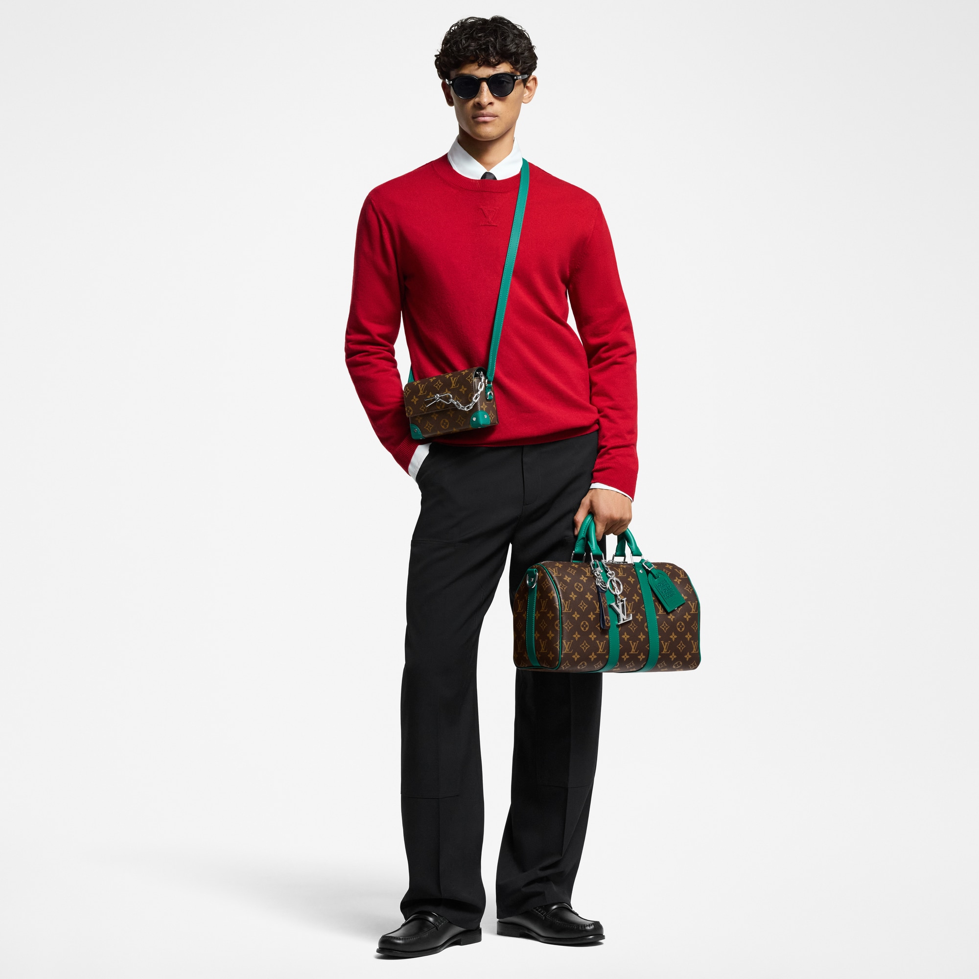 LV Initiales 鑰匙圈 . in 男士