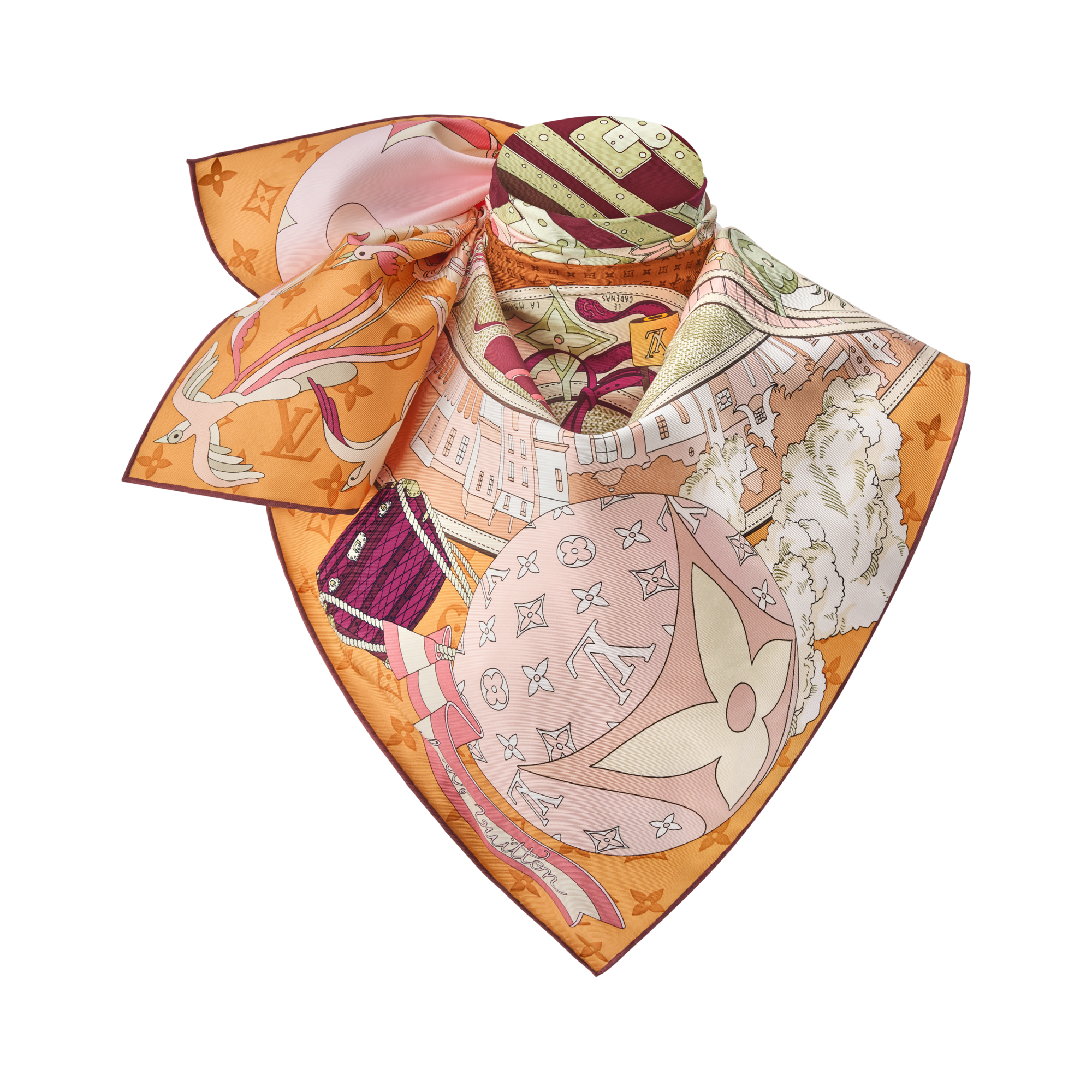 LV Journey 90方巾 . in 女士