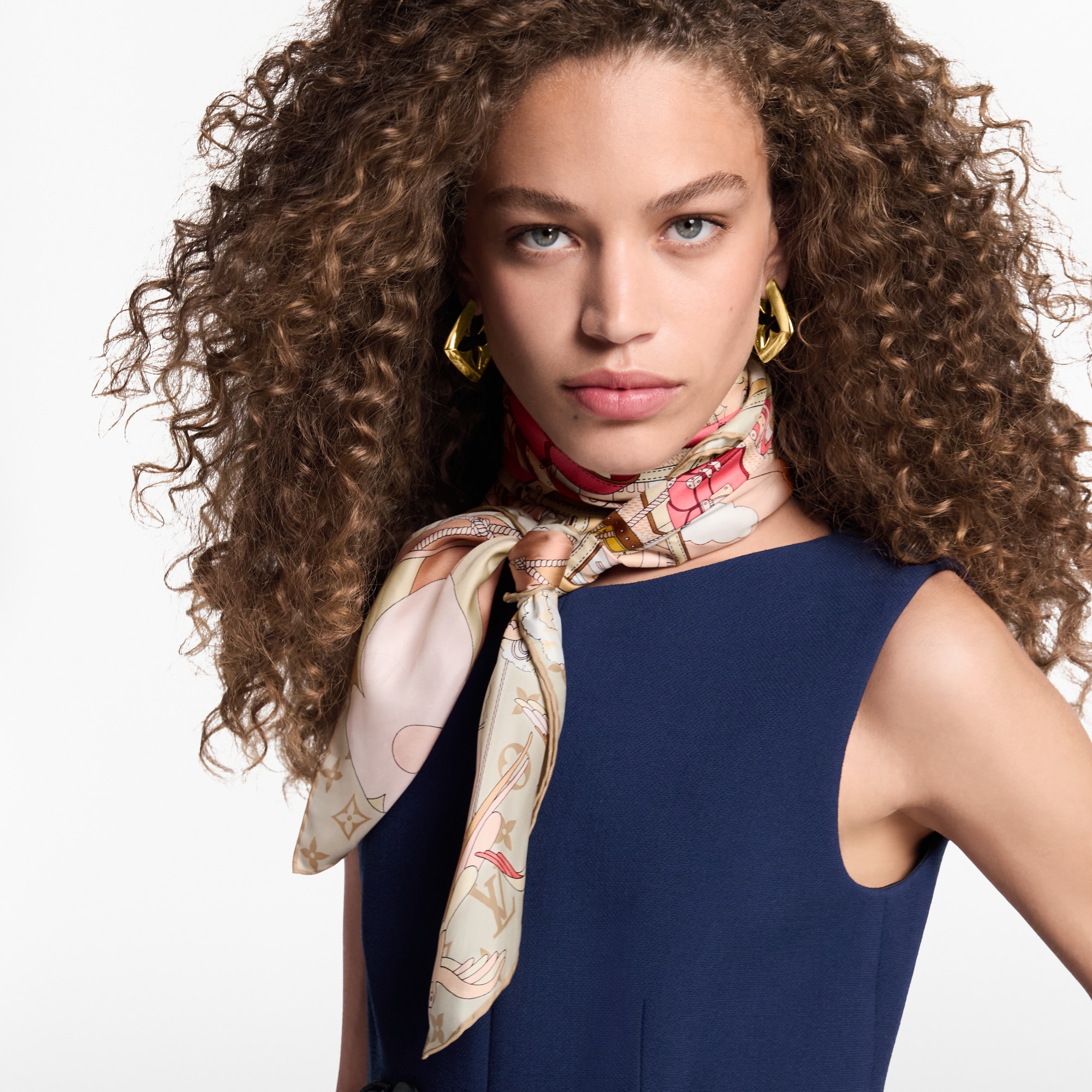 LV Journey 90方巾 . in 女士