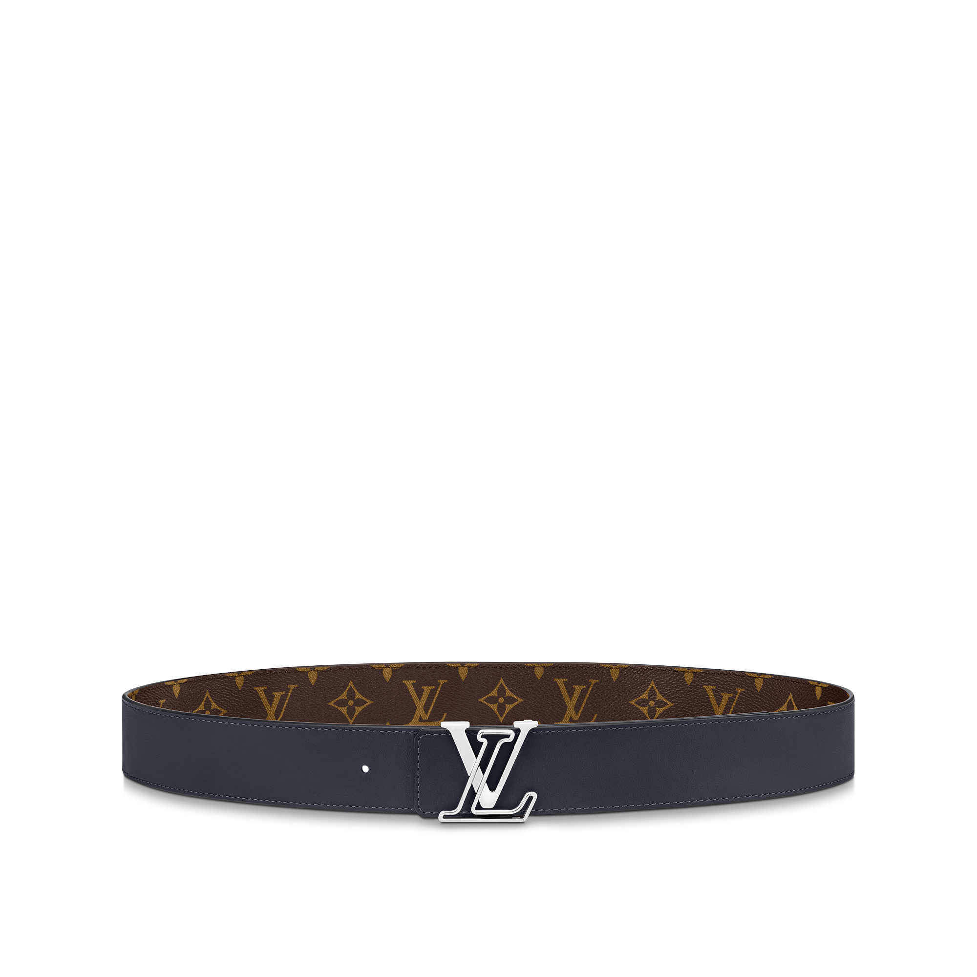 LV Line 40毫米雙面皮帶 Monogram 帆布 in 男士