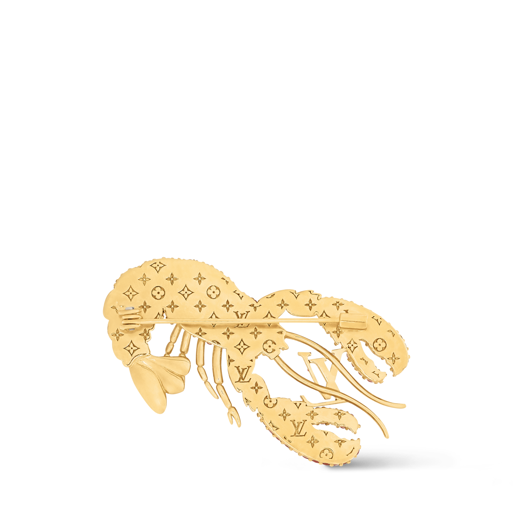 LV Lobster 胸針 . in 男士