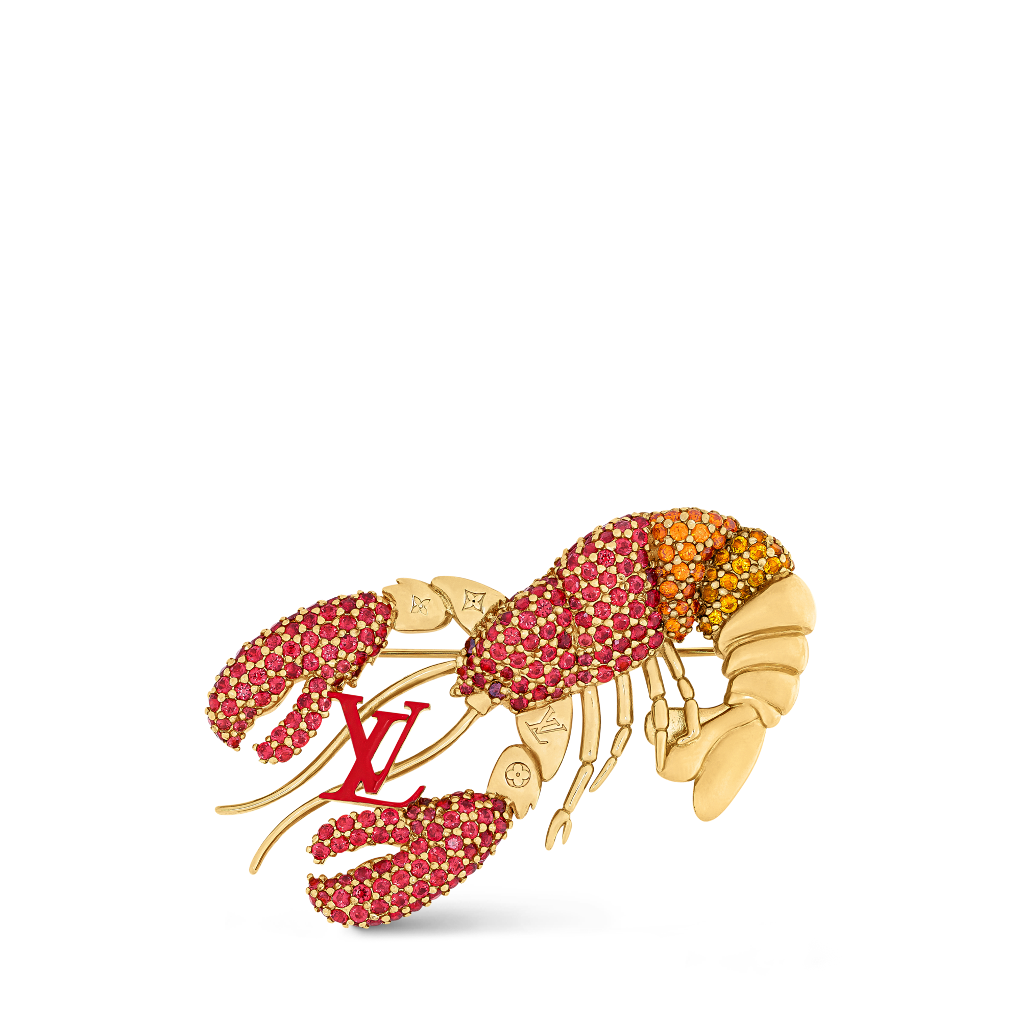 LV Lobster 胸針 . in 男士