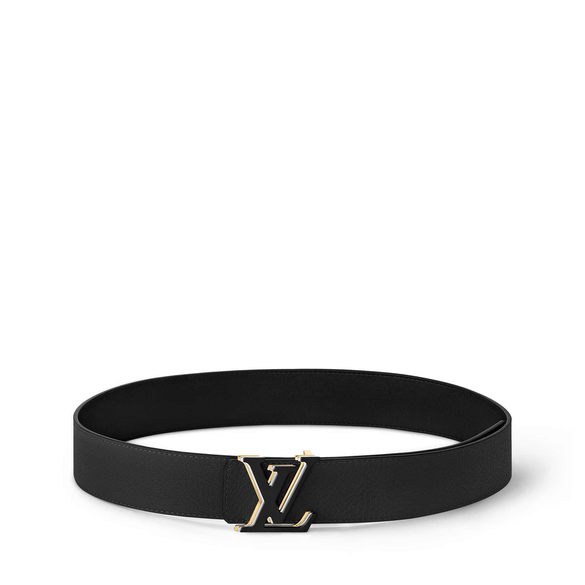 LV Optic 40毫米雙面皮帶 其他皮革 in 男士