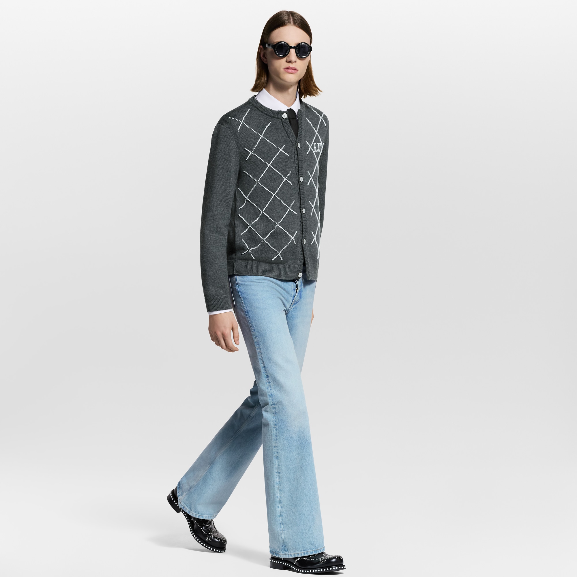 LV Oxford 皮鞋  in 男士