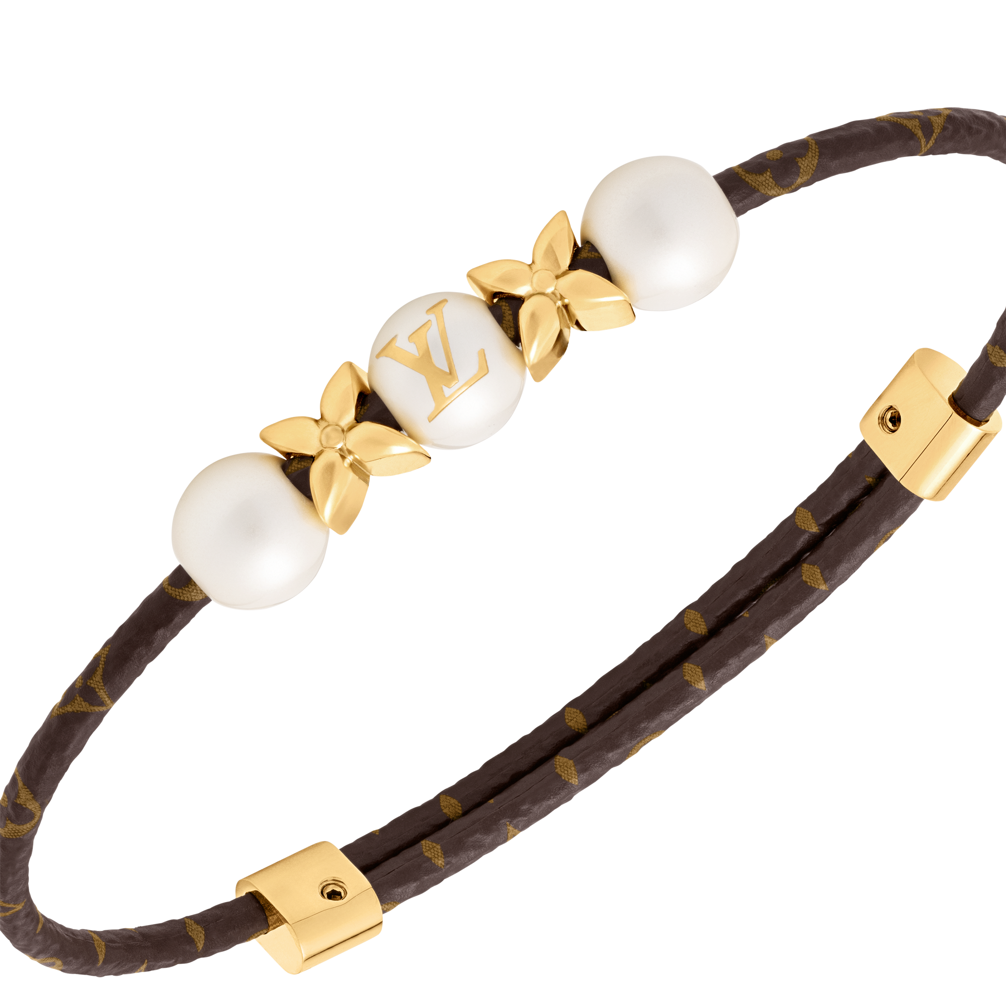 LV Pearls Mix 手環 其他皮革 in 女士