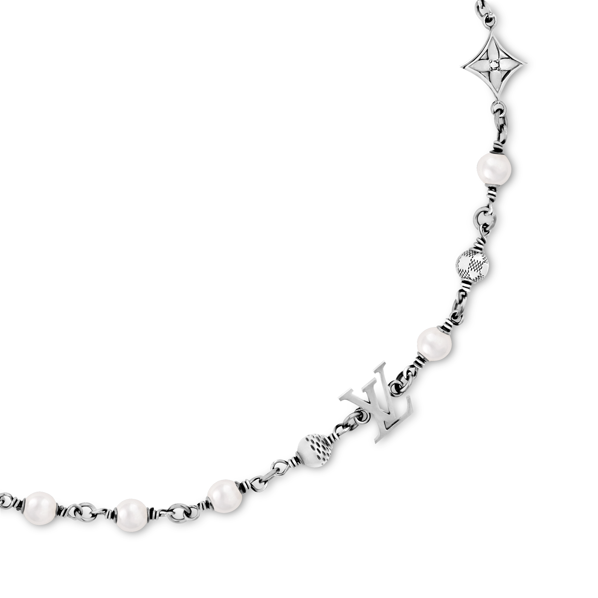 LV Pearls 項鍊 . in 男士