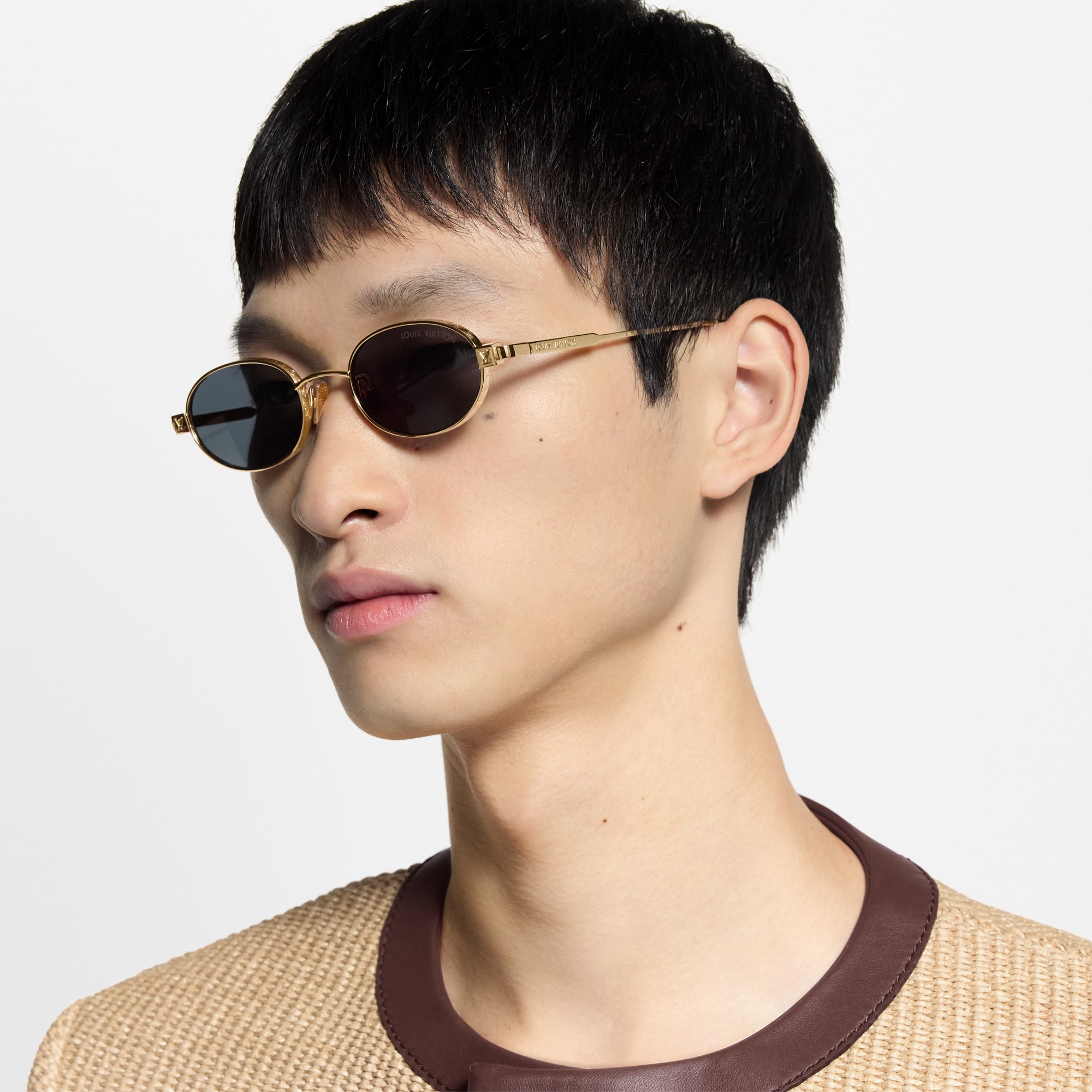 LV Pure Low Oval 太陽眼鏡 . in 男士
