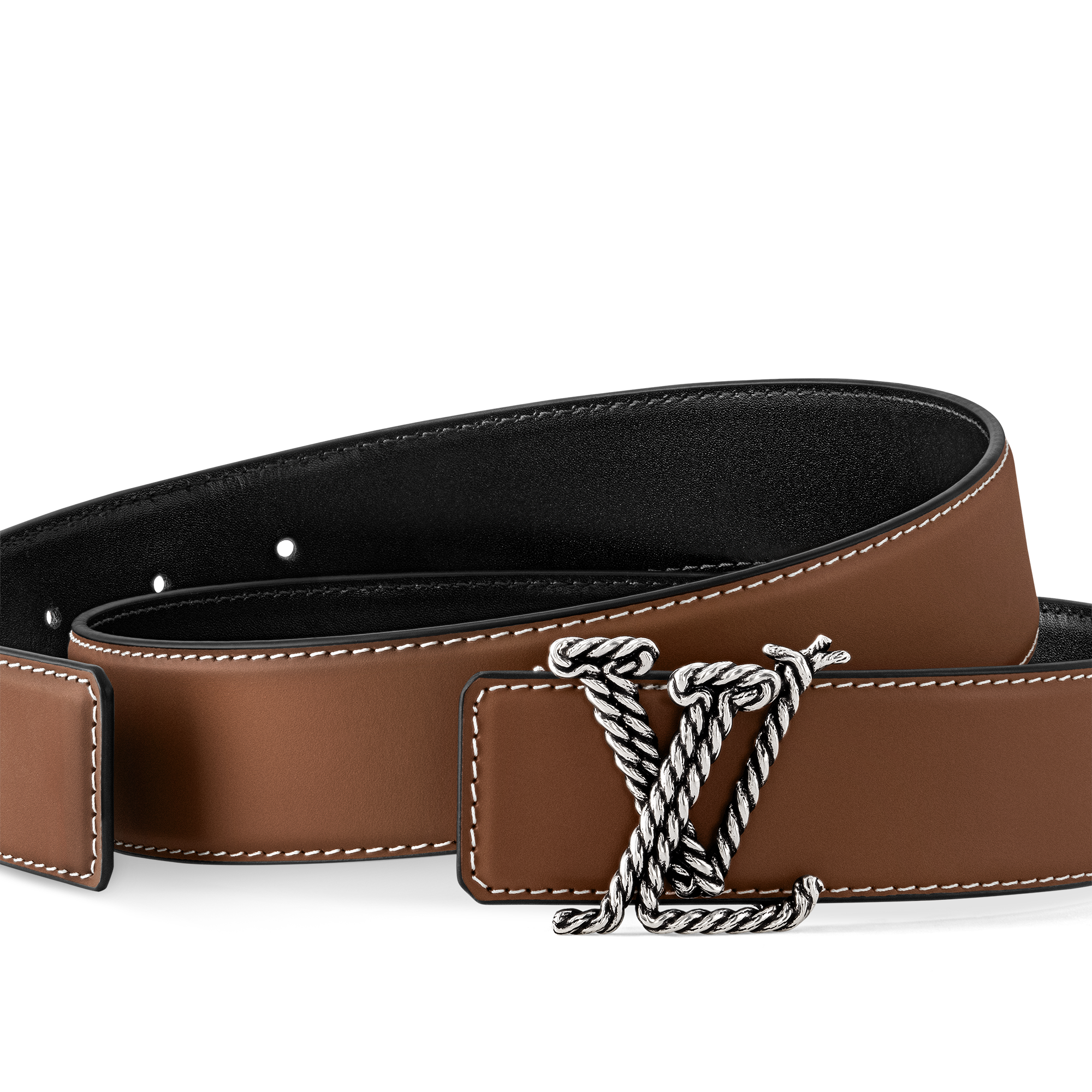 LV Rope 35毫米雙面皮帶  in 男士
