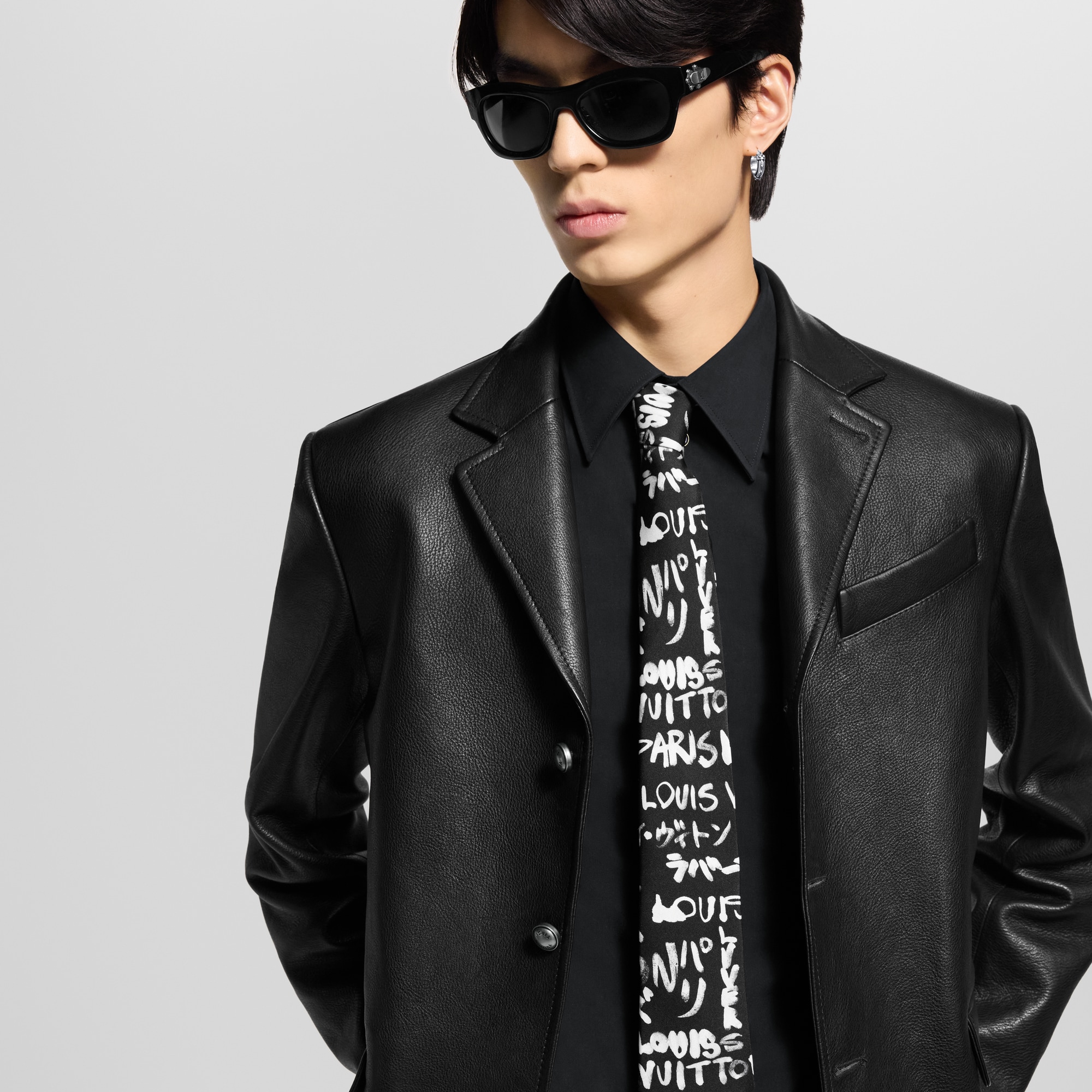 LV Scribble 領帶 . in 男士