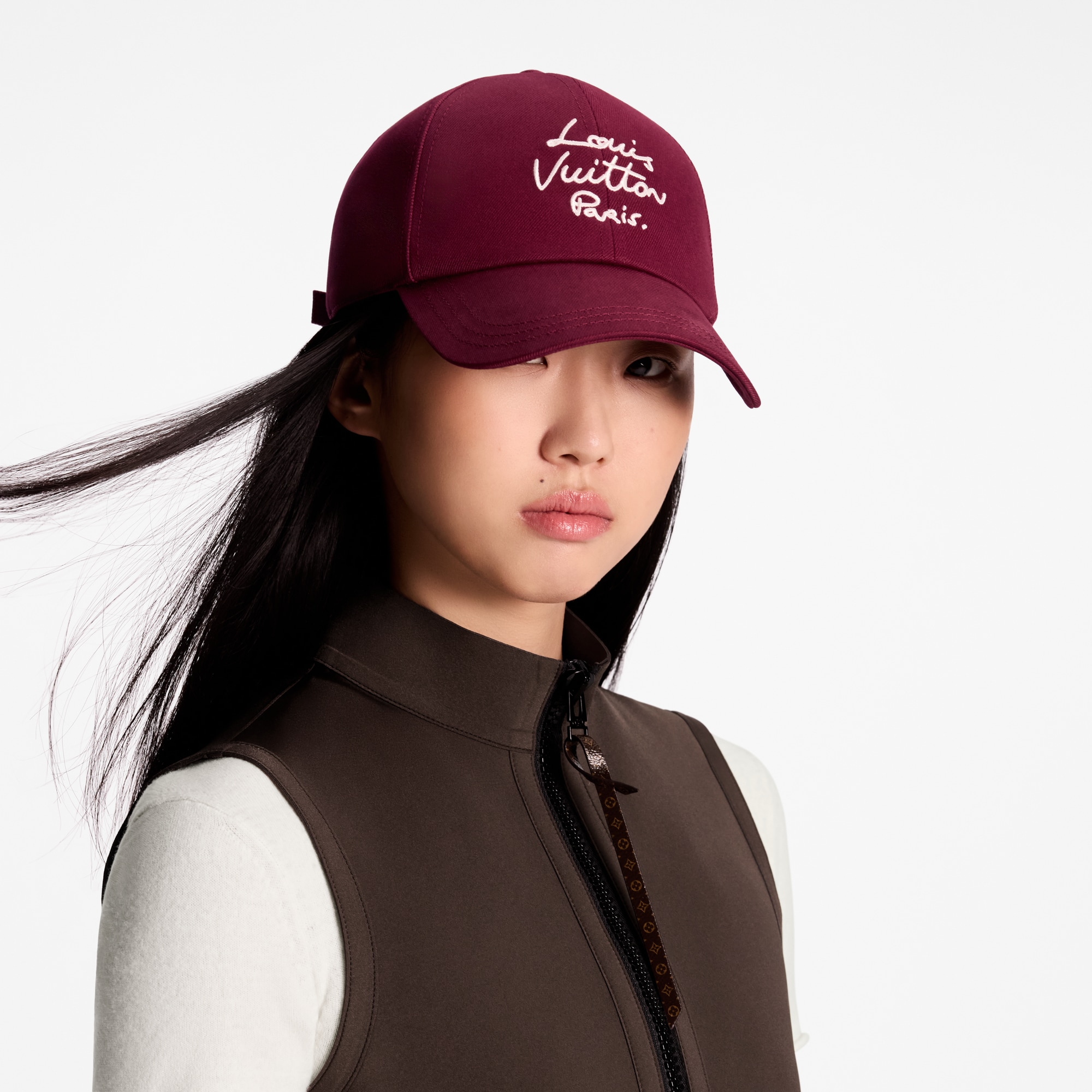 LV Script 棒球帽 . in 女士