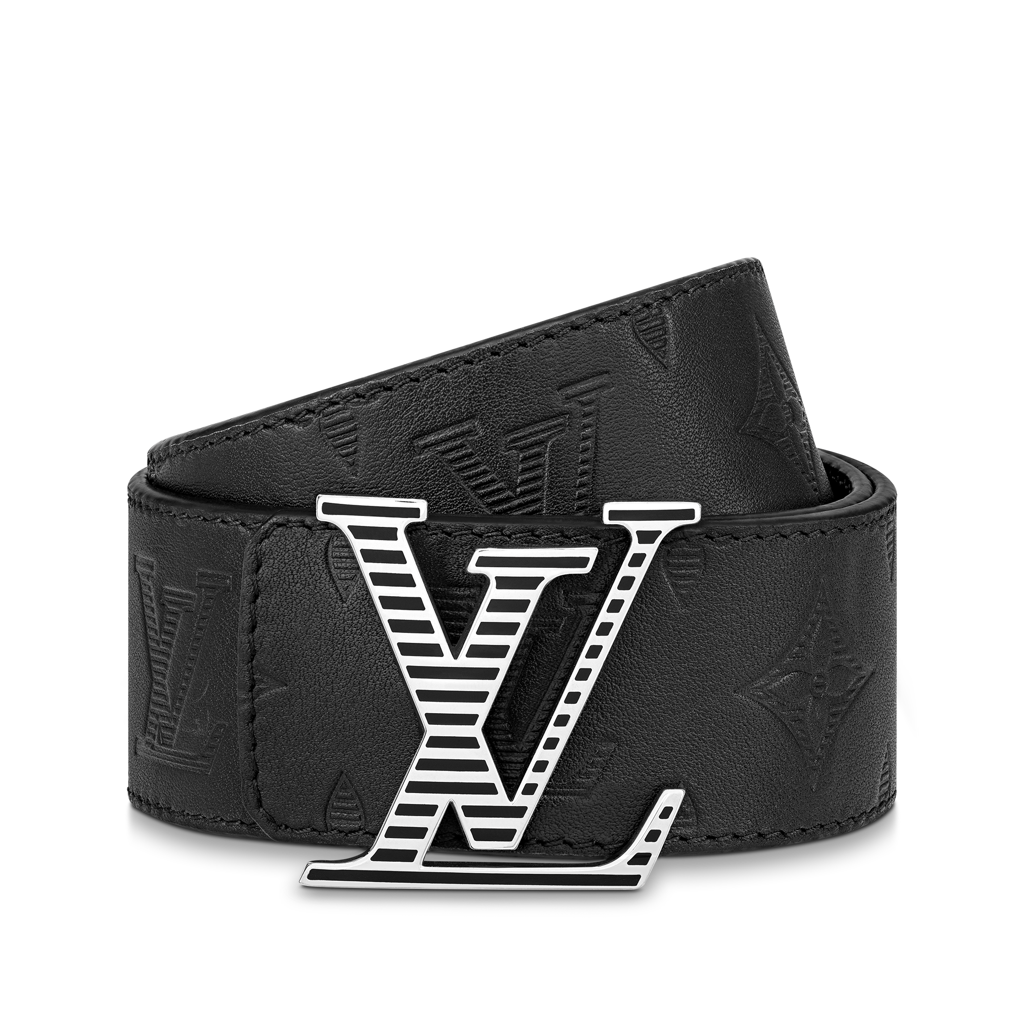 LV Shadow 40毫米雙面皮帶  in 男士