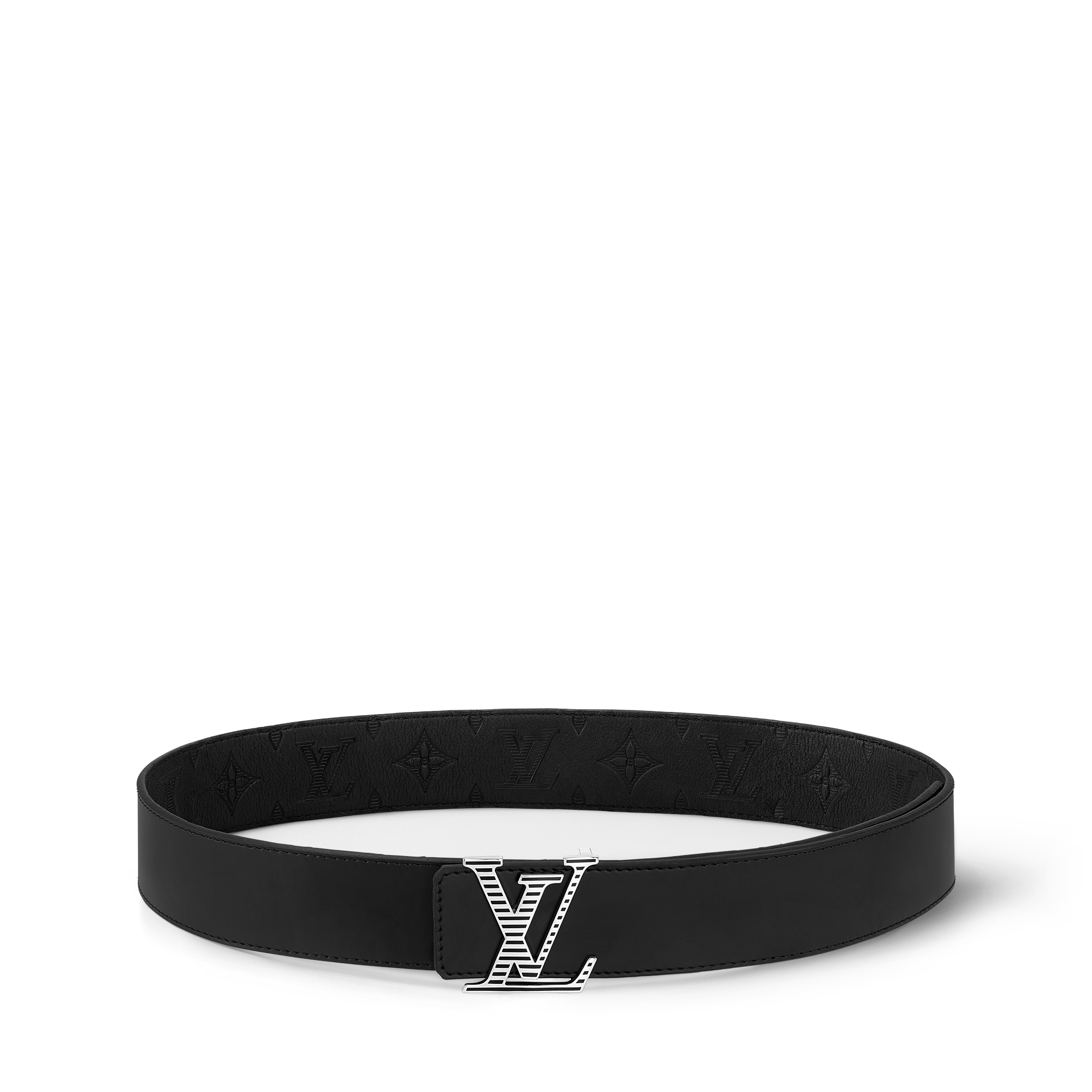 LV Shadow 40毫米雙面皮帶  in 男士