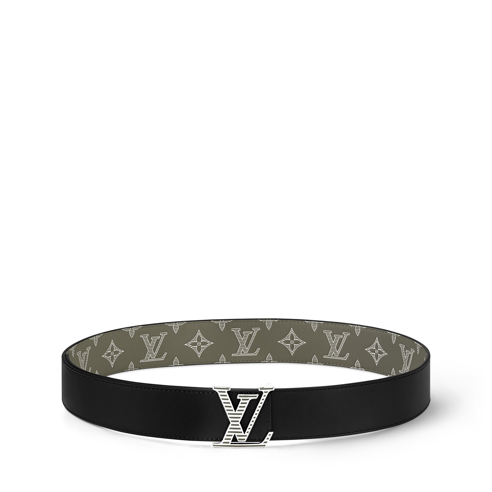 LV Shadow 40 毫米雙面皮帶 Monogram Shadow in 男士
