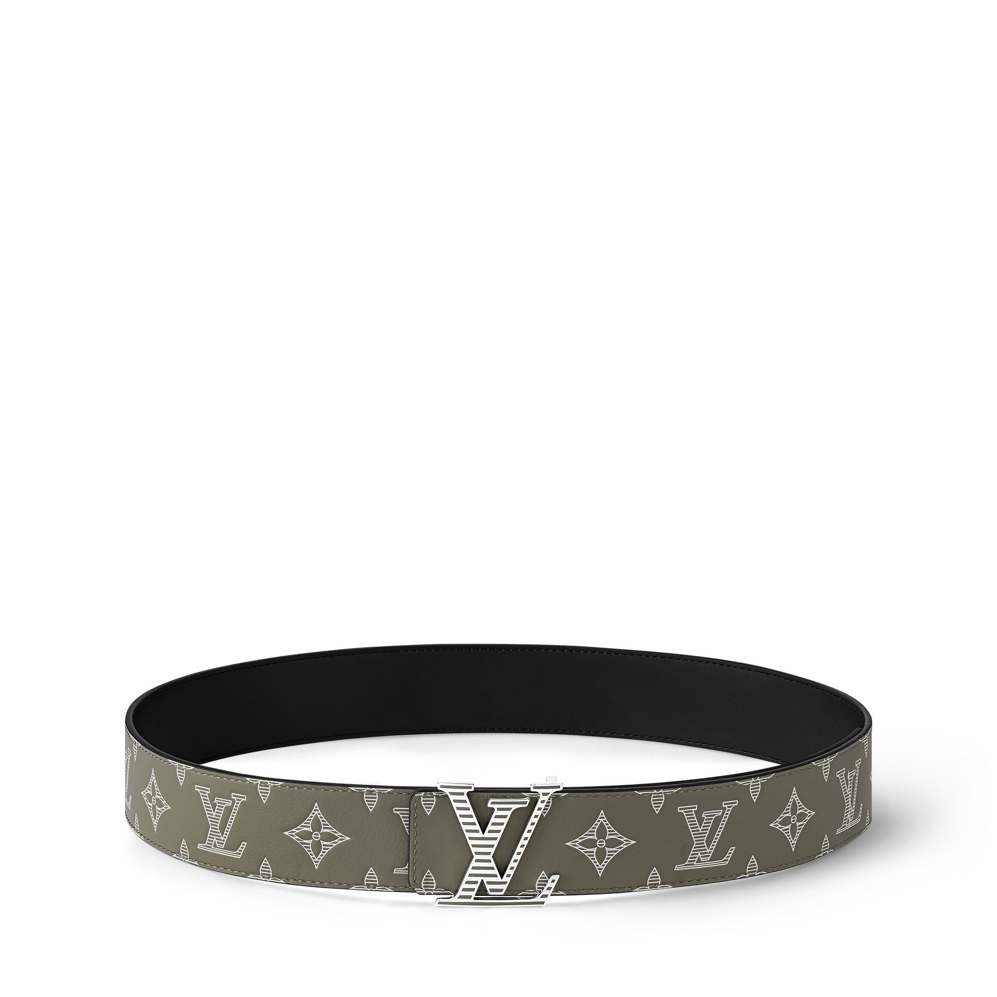 LV Shadow 40 毫米雙面皮帶 Monogram Shadow in 男士