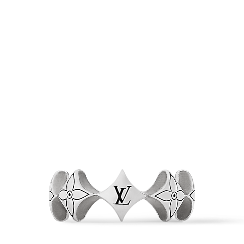 LV Spiky 花卉圖案戒指 . in 男士's 時尚首飾 戒指 collections by Louis Vuitton (產品縮放)