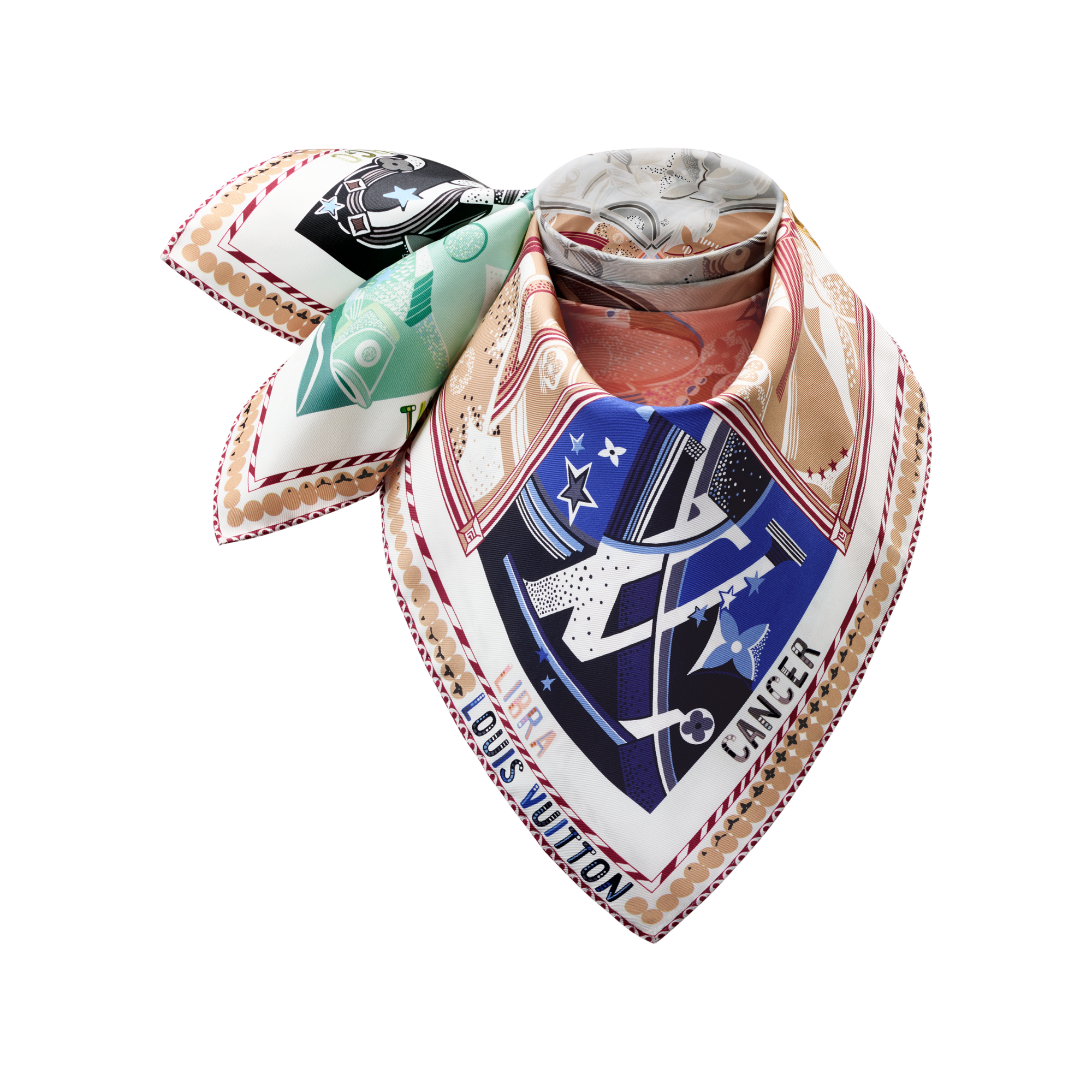 LV Star Sign 70方巾 . in 女士