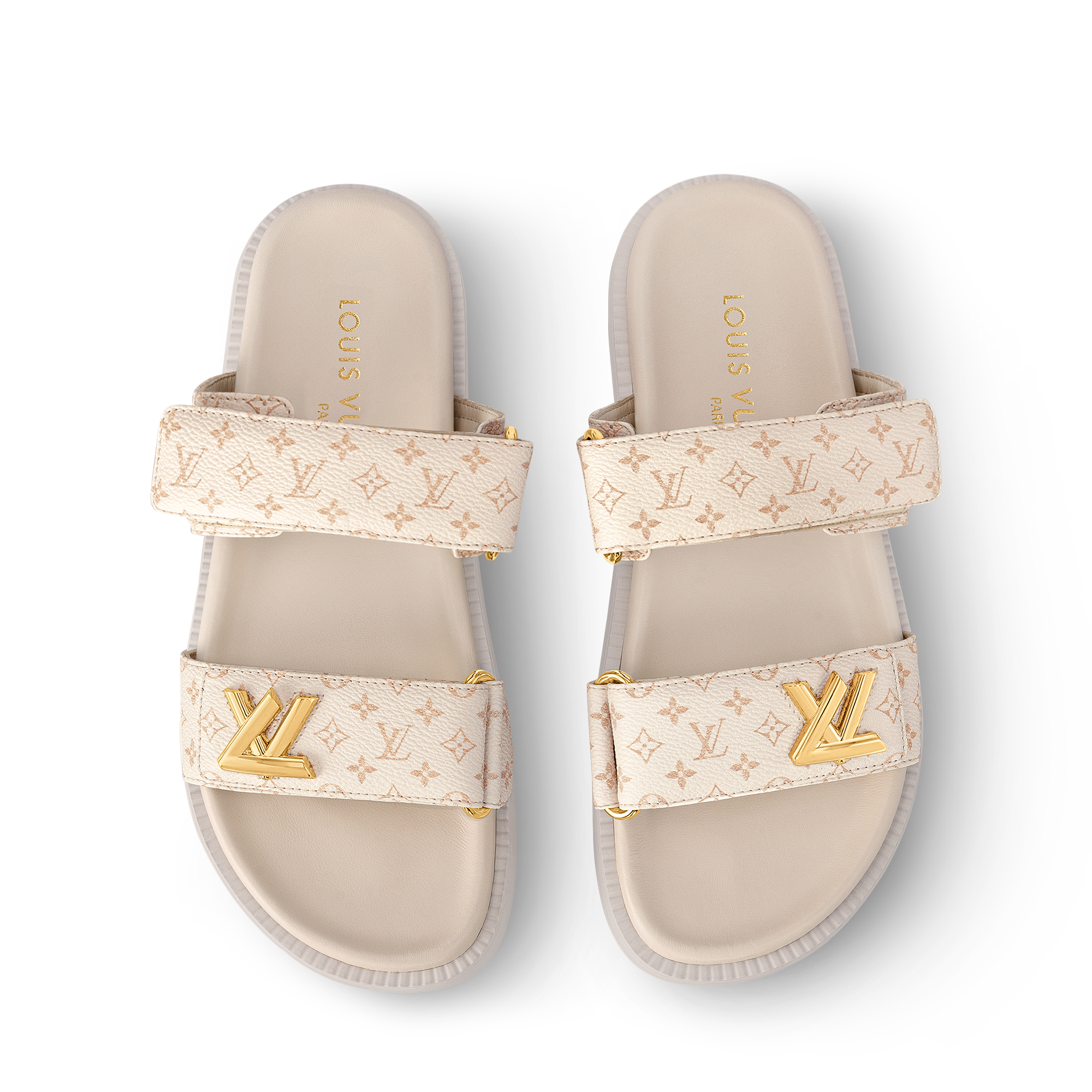 LV Sunset 平底舒適涼鞋  in 男士