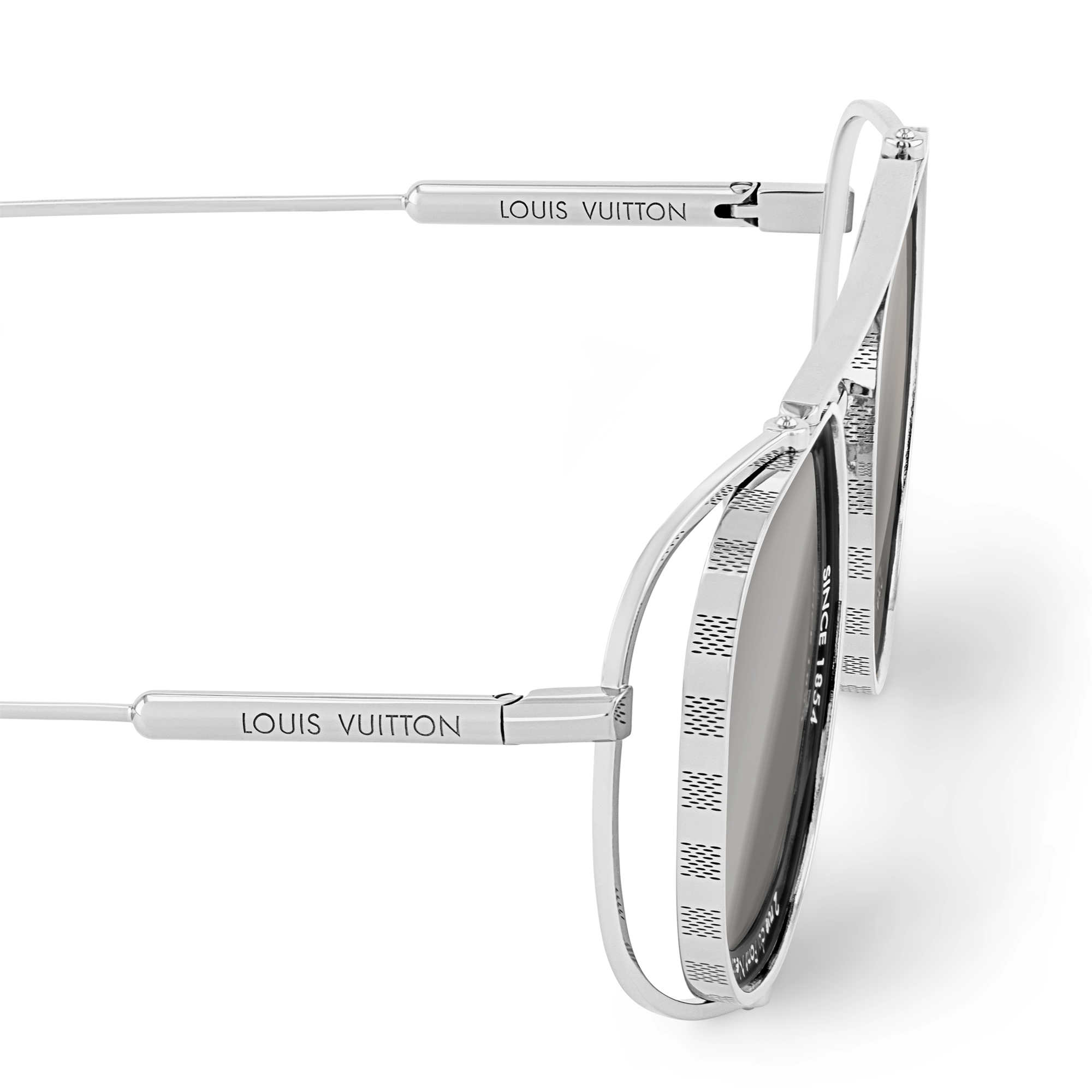 LV Super Vision Metal Pilot Square 太陽眼鏡 . in 男士