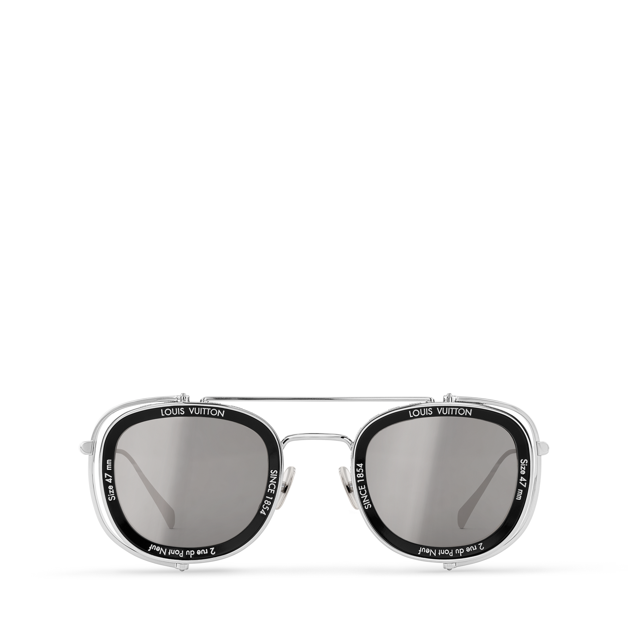 LV Super Vision Metal Pilot Square 太陽眼鏡 . in 男士