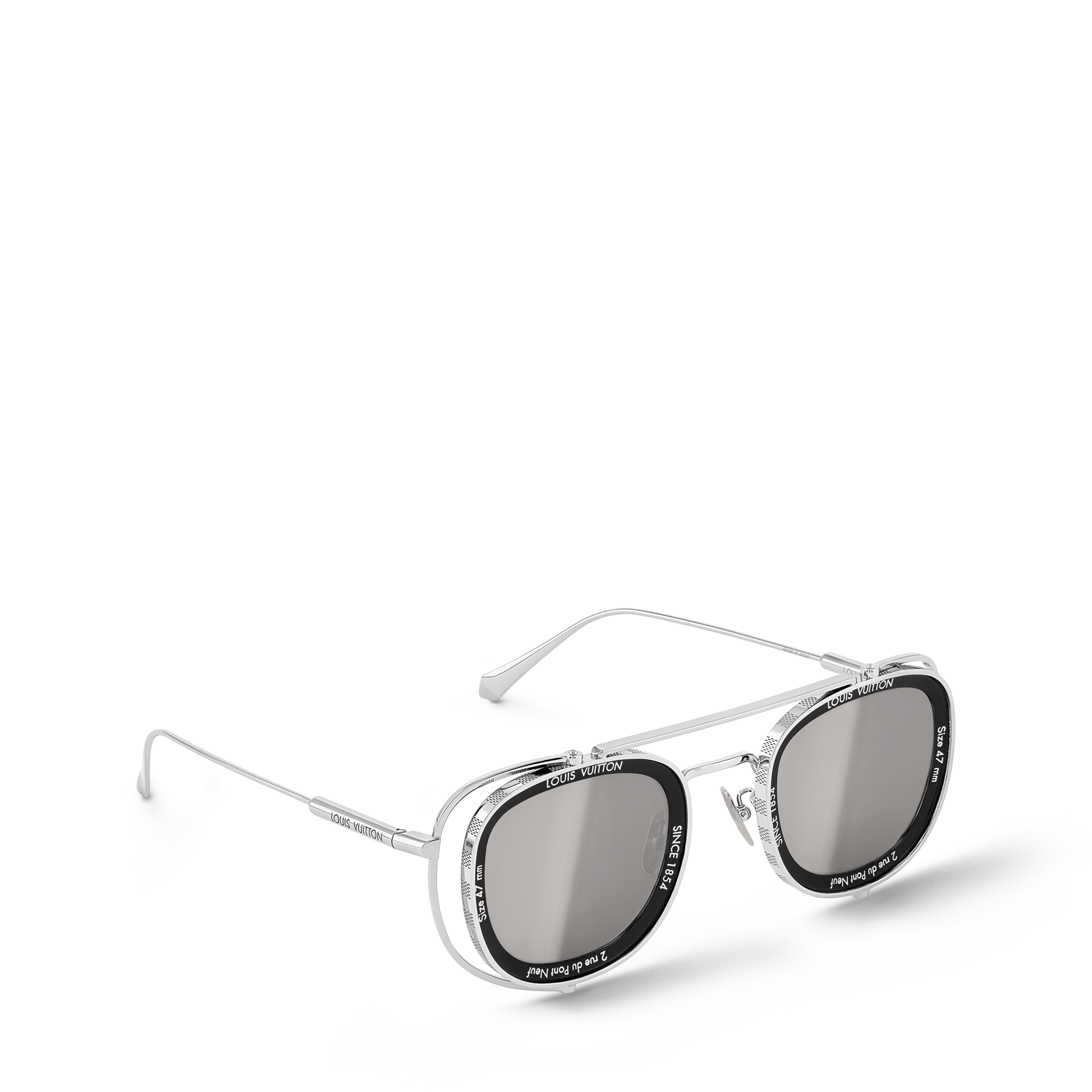 LV Super Vision Metal Pilot Square 太陽眼鏡 . in 男士