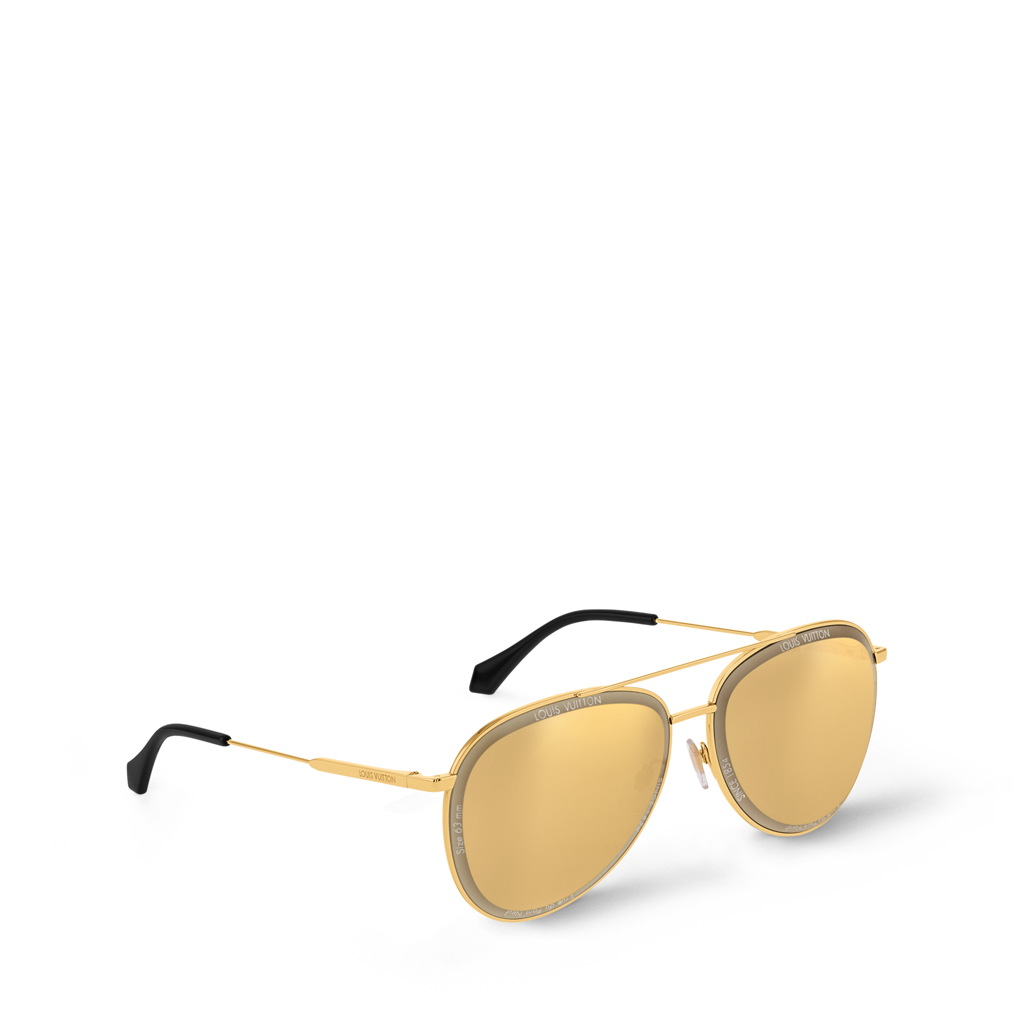 LV Super Vision Metal Pilot 太陽眼鏡 . in 男士