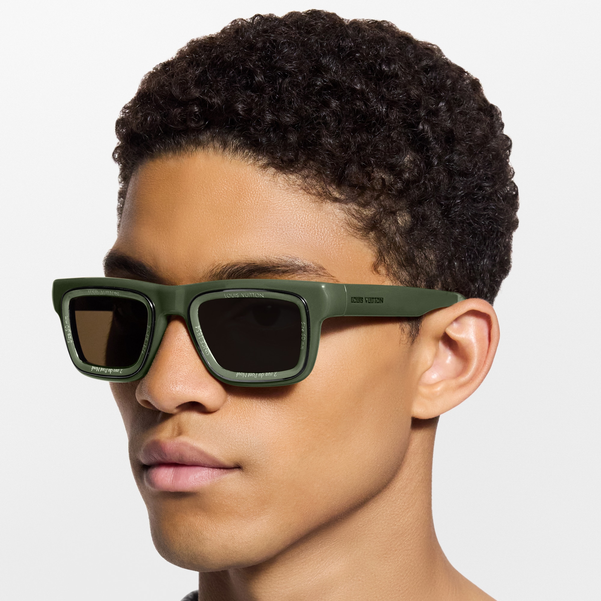 LV Super Vision 方框太陽眼鏡 . in 男士