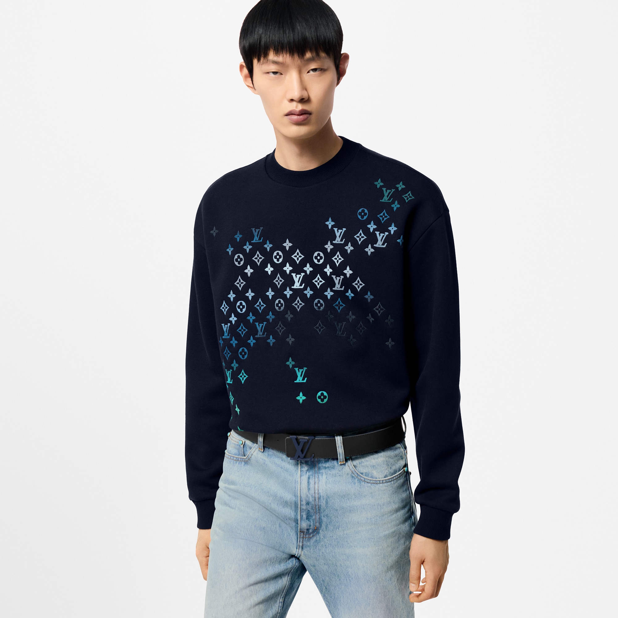 LV Taurillon 40毫米雙面皮帶 Taurillon 皮革 in 男士