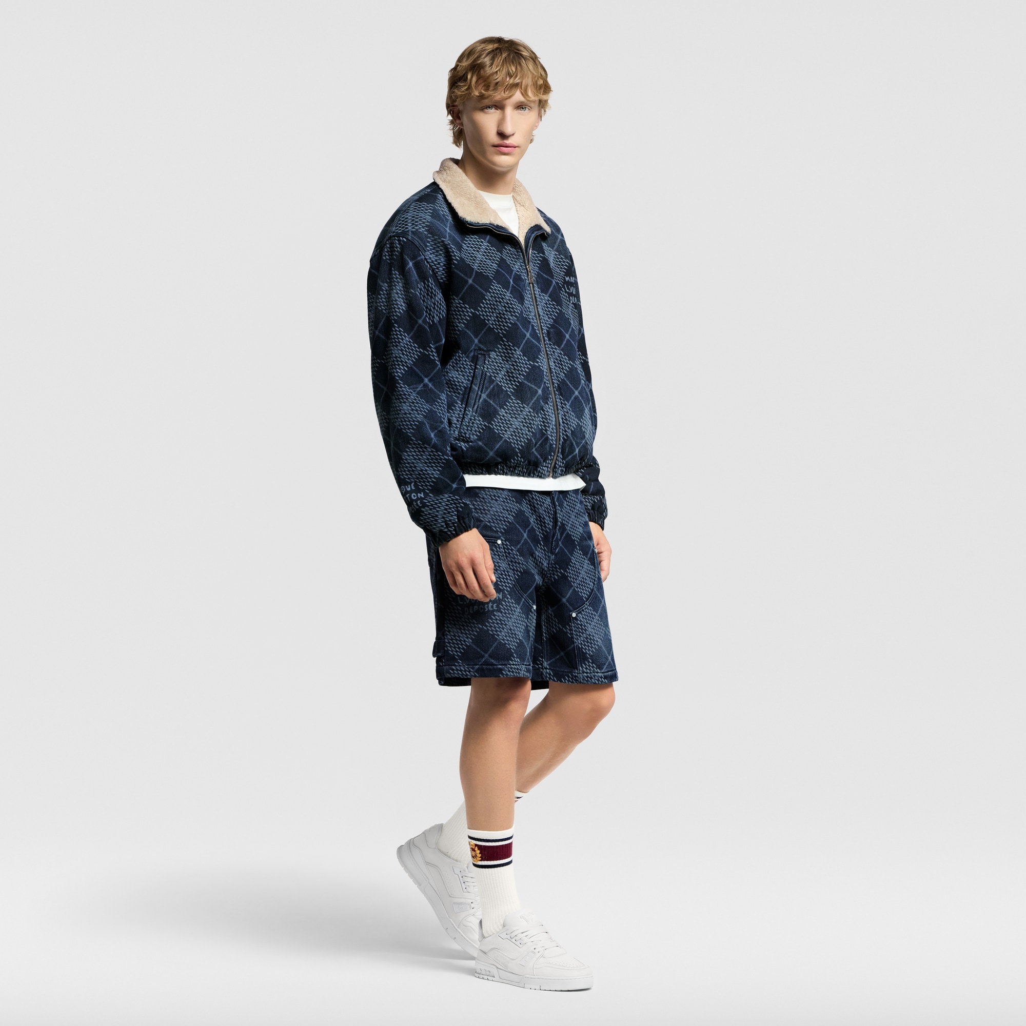 LV Trainer 復古運動鞋  in 男士