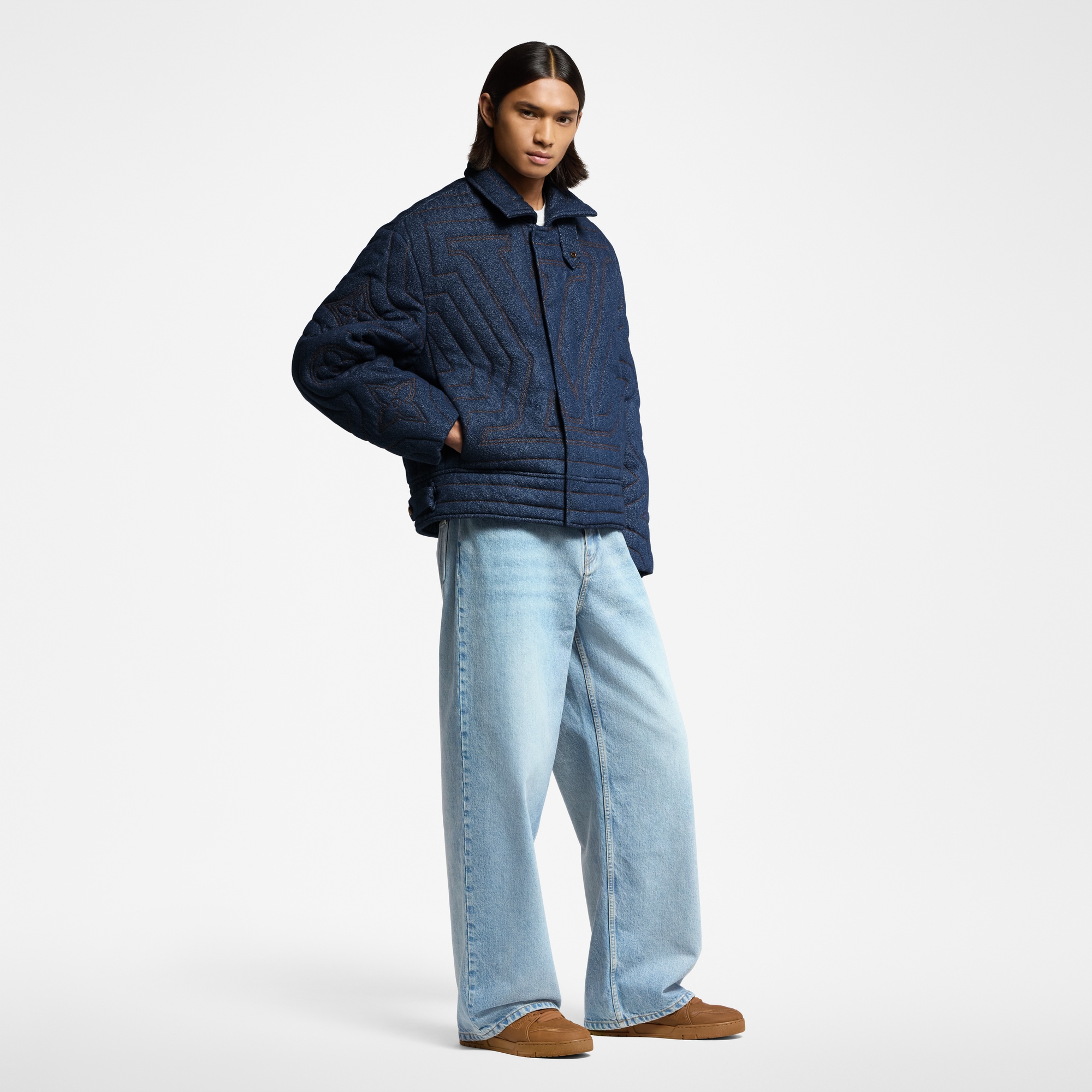 LV Trainer 復古運動鞋  in 男士