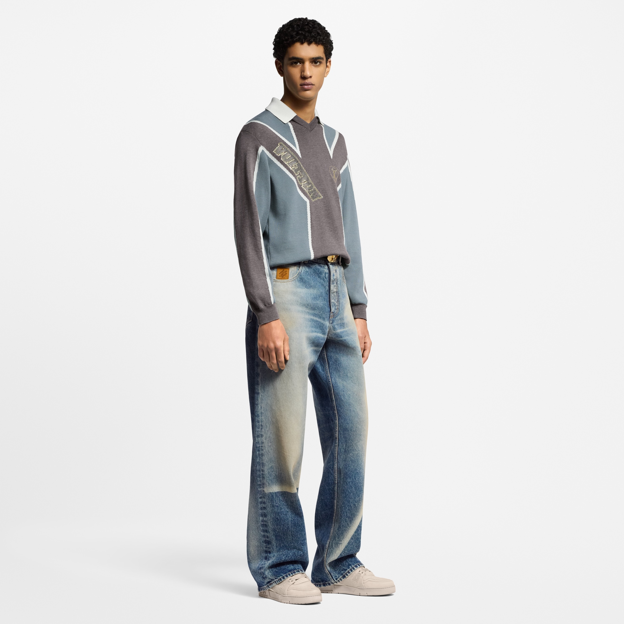 LV Trainer 復古運動鞋  in 男士