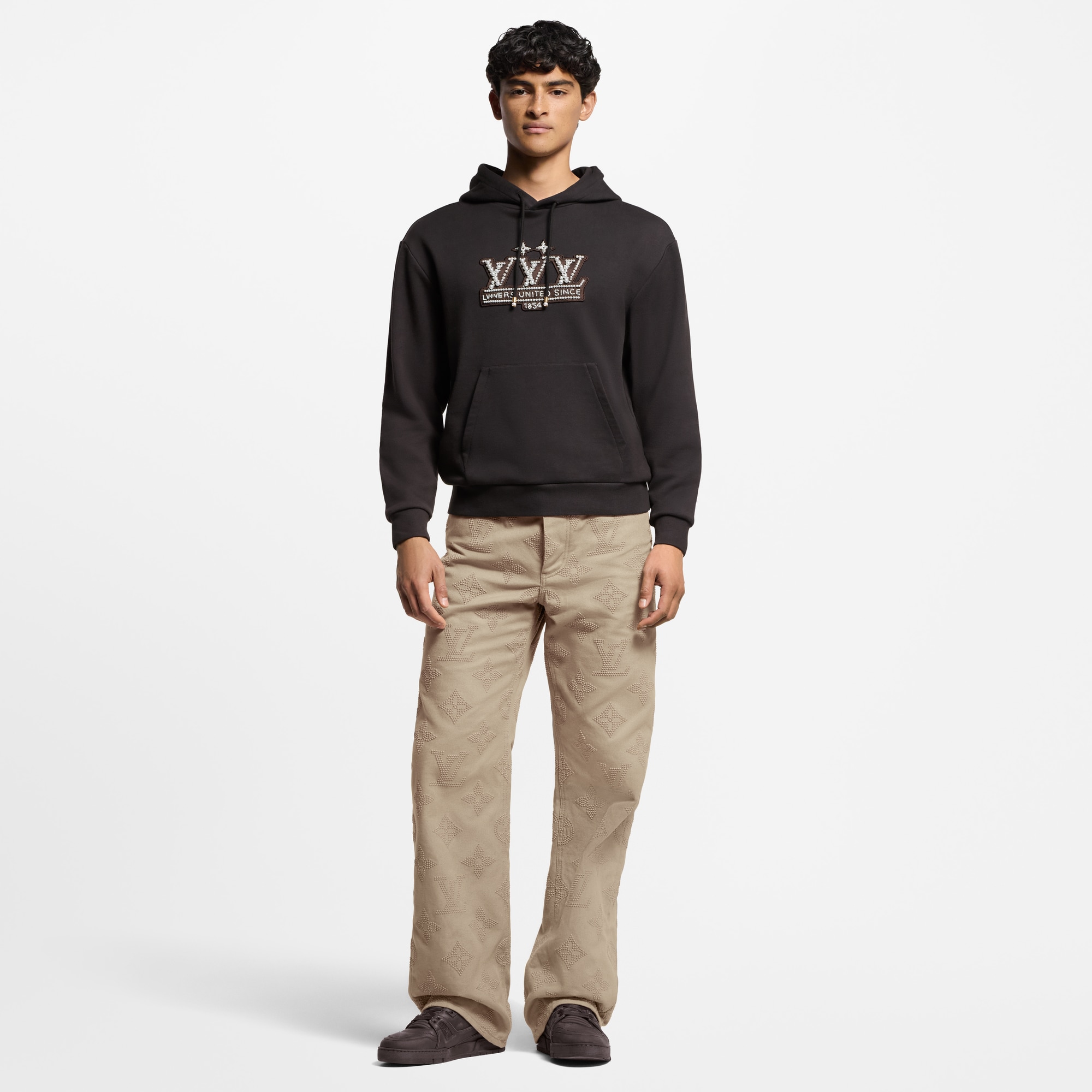 LV Trainer 復古運動鞋  in 男士