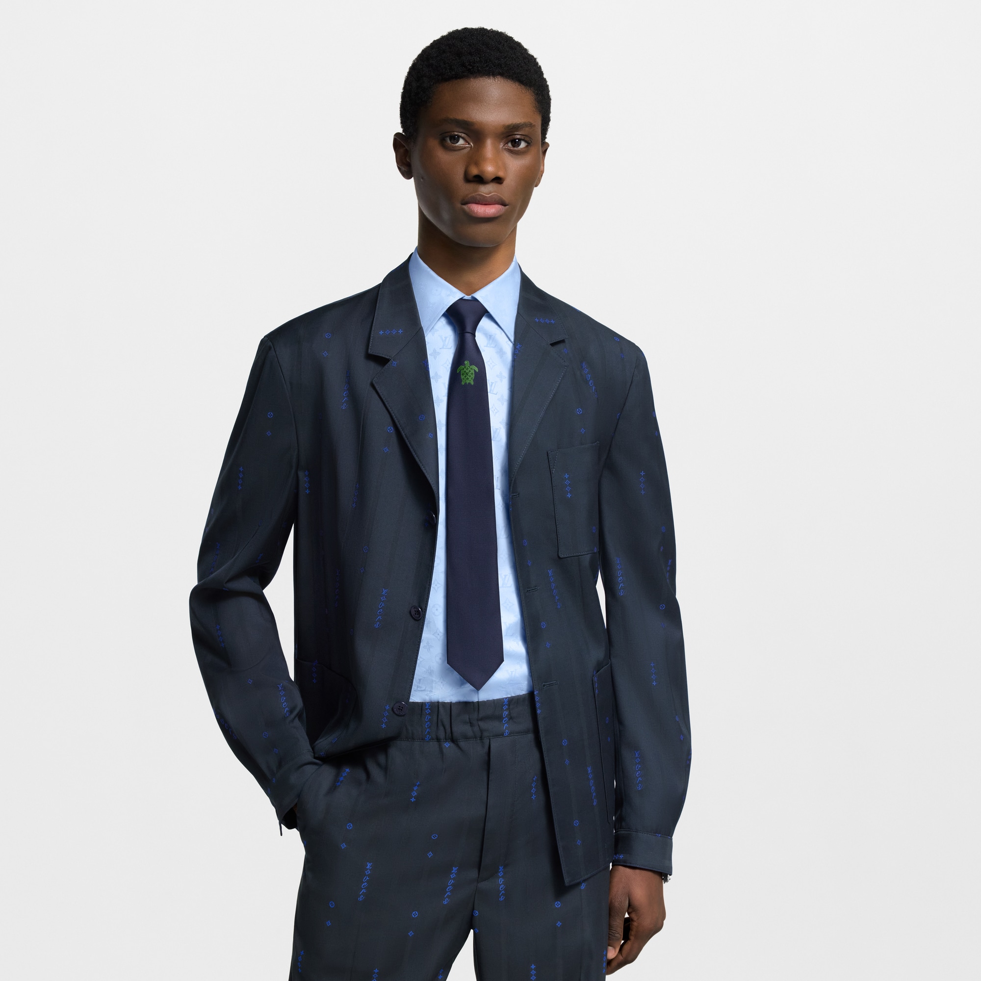 LV Turtle 領帶 . in 男士