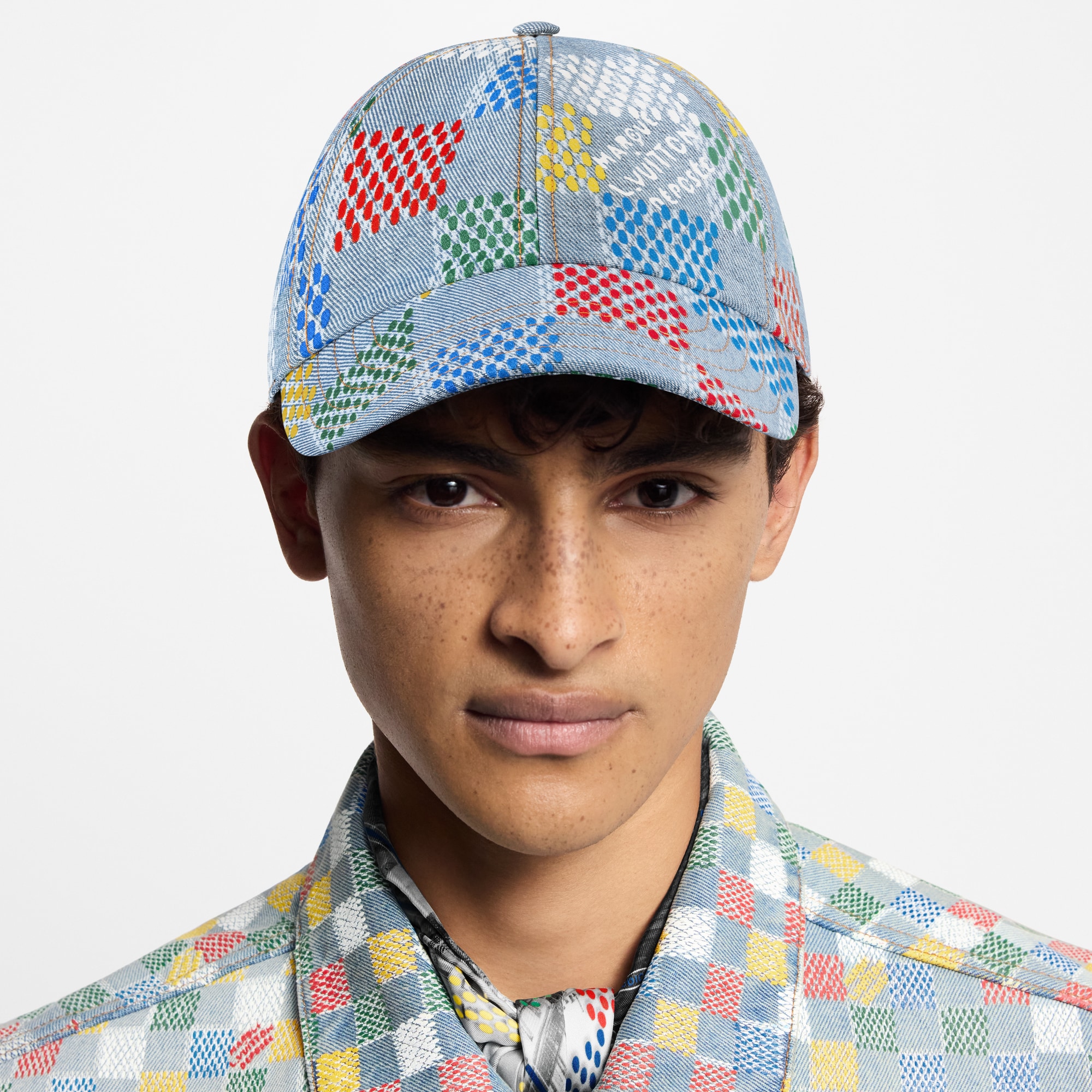 LV Vers Damier 棒球帽 . in 男士