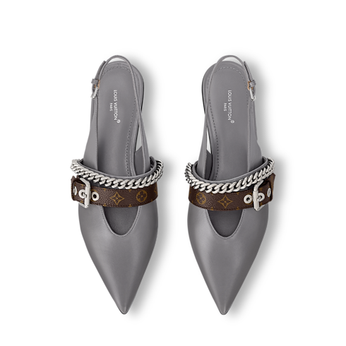 LV Vibe 露跟平底芭蕾舞鞋 in 女士's 鞋履系列 便鞋和平底鞋 collections by Louis Vuitton (產品縮放)